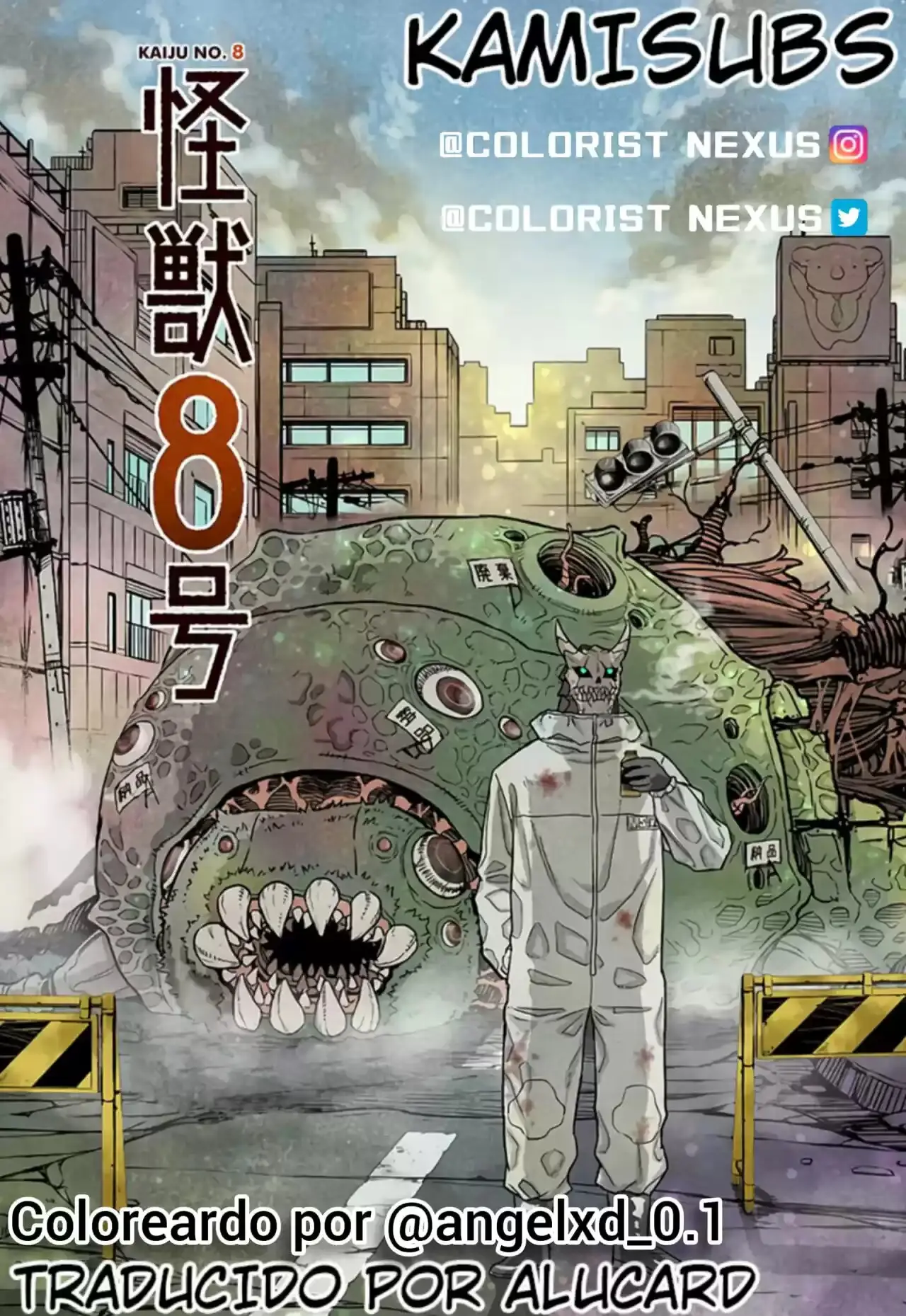 Kaiju No. 8 capítulo 53.5, página 22