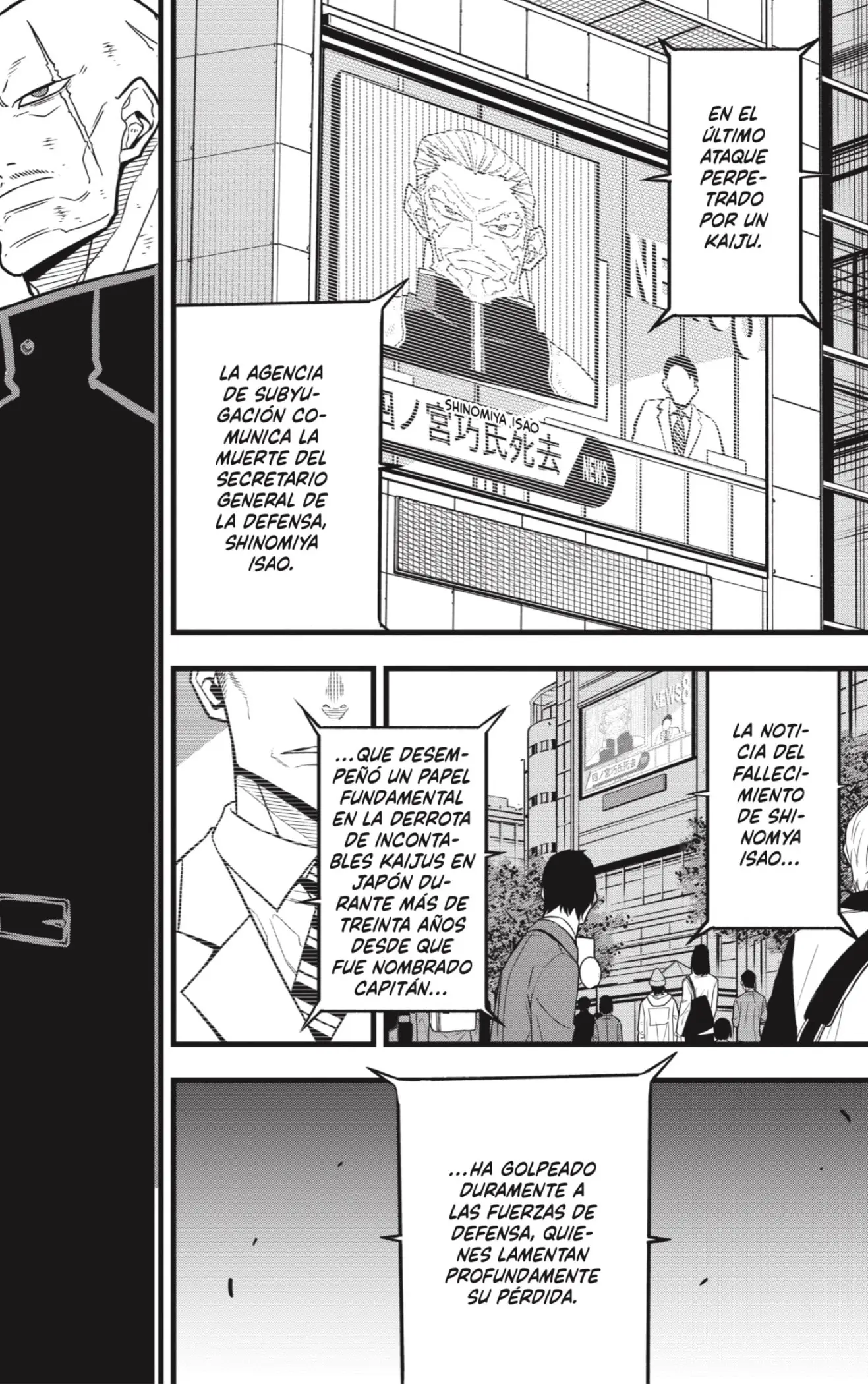 Kaiju No. 8 capítulo 54, página 6