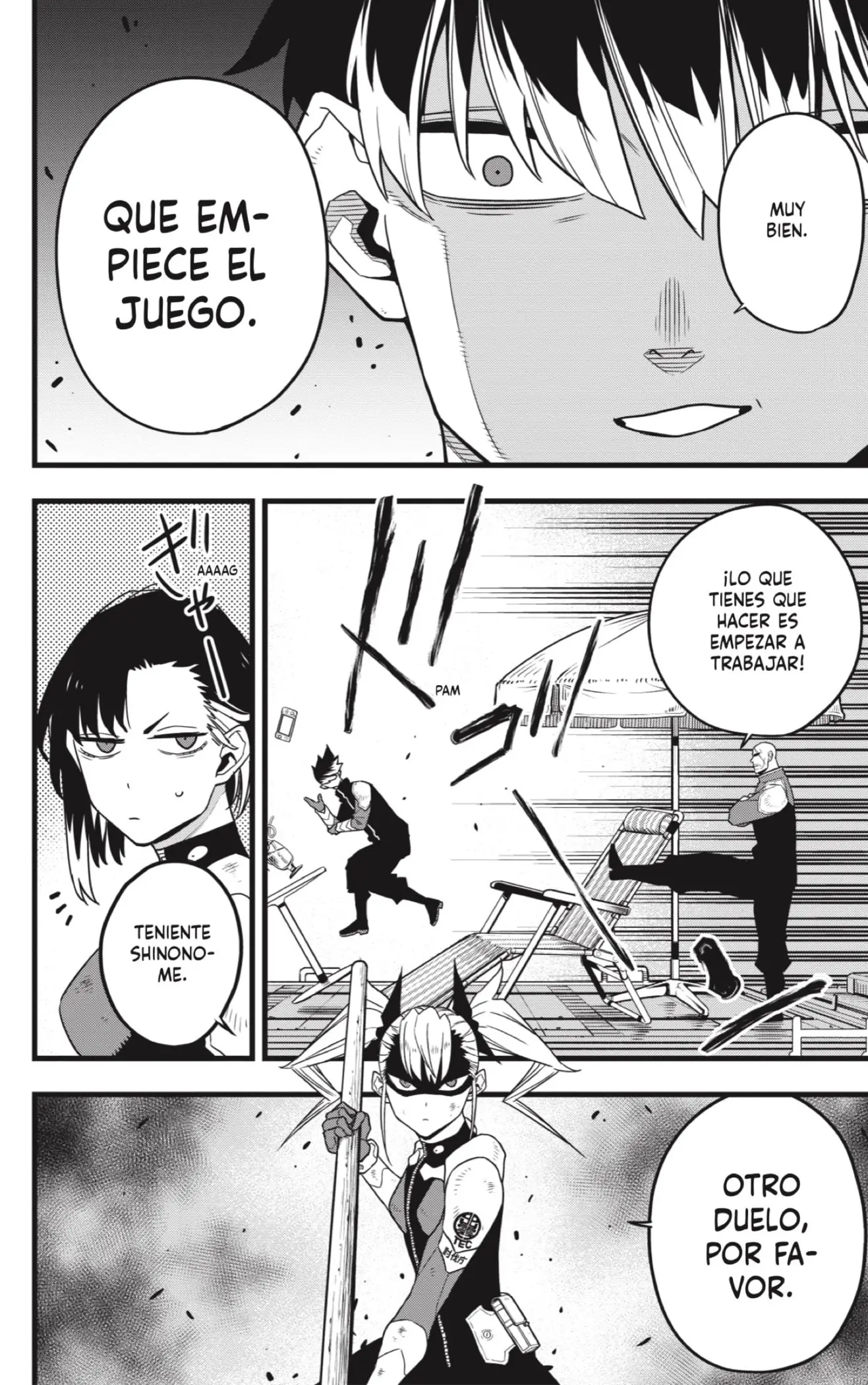 Kaiju No. 8 capítulo 55, página 10