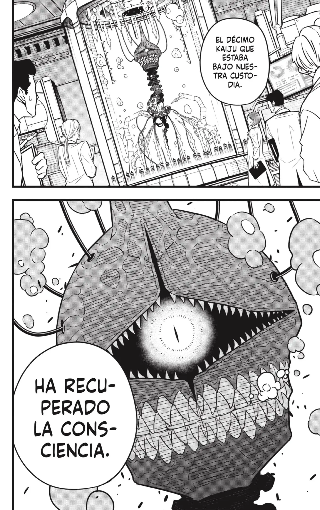 Kaiju No. 8 capítulo 56, página 2