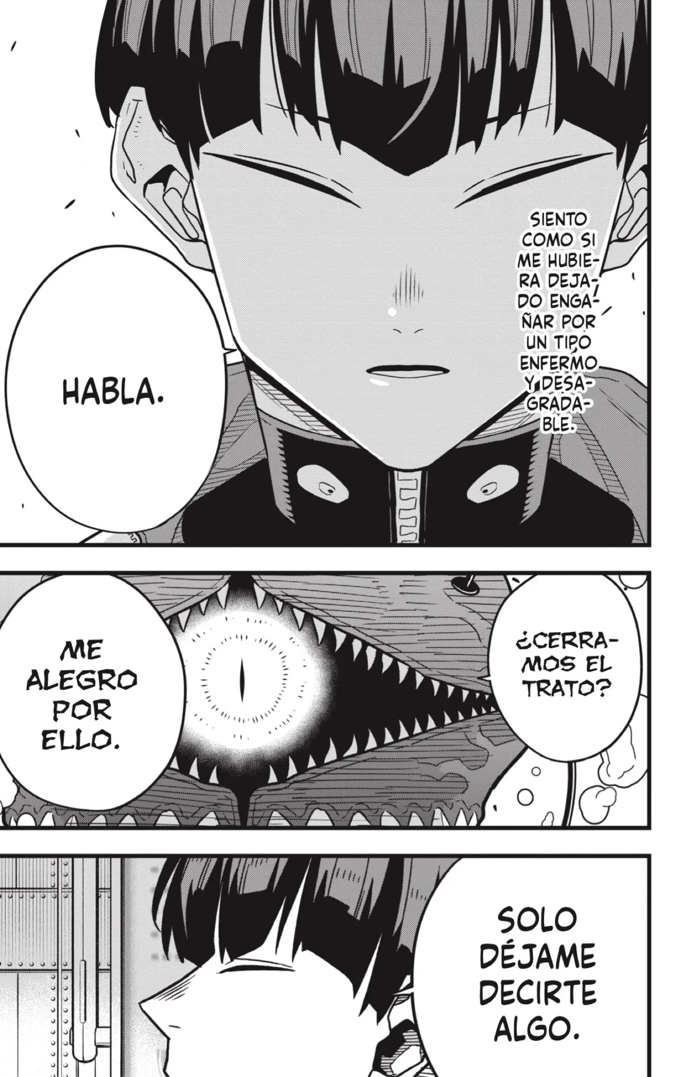 Kaiju No. 8 capítulo 56, página 21