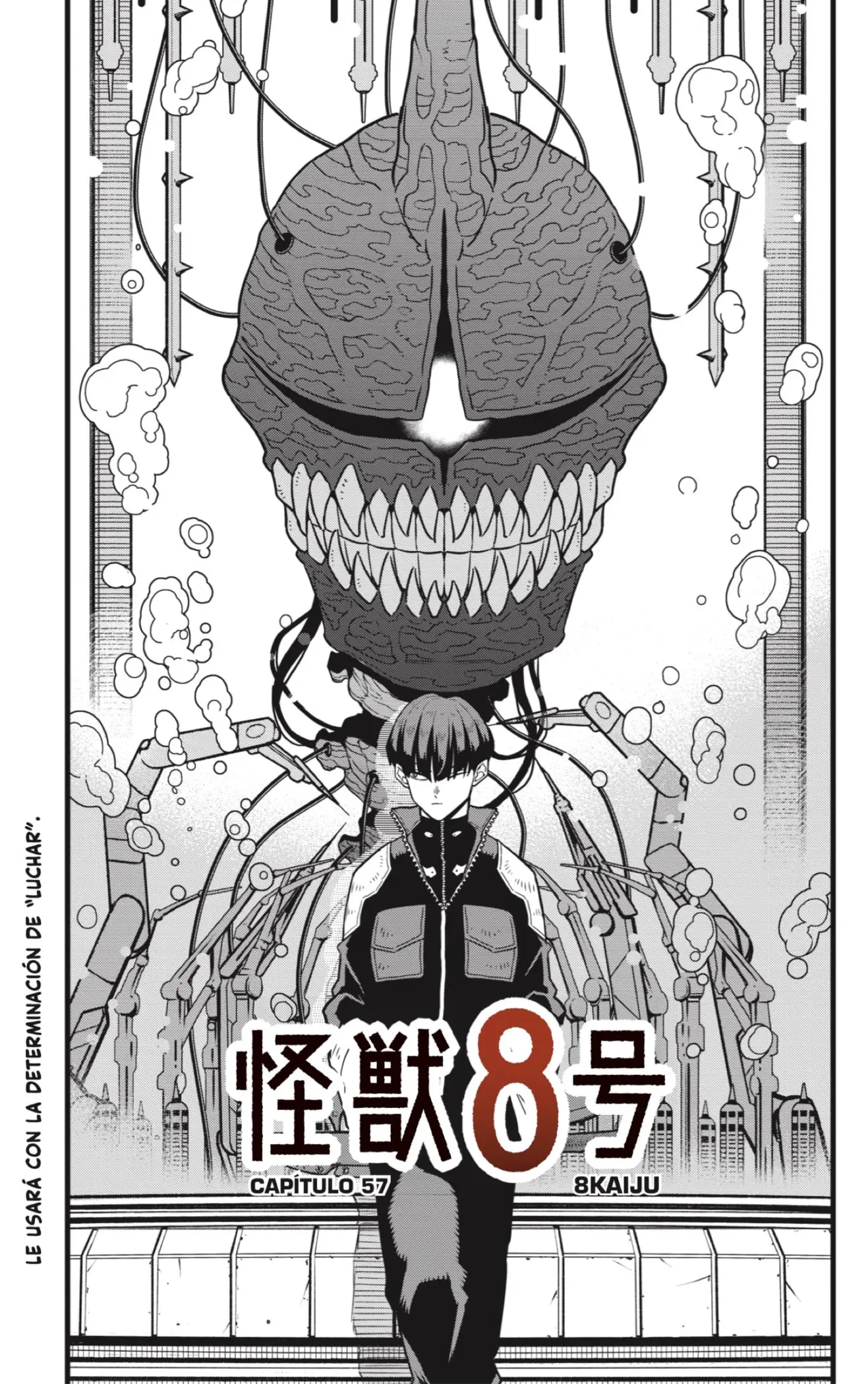 Kaiju No. 8 capítulo 57, página 1