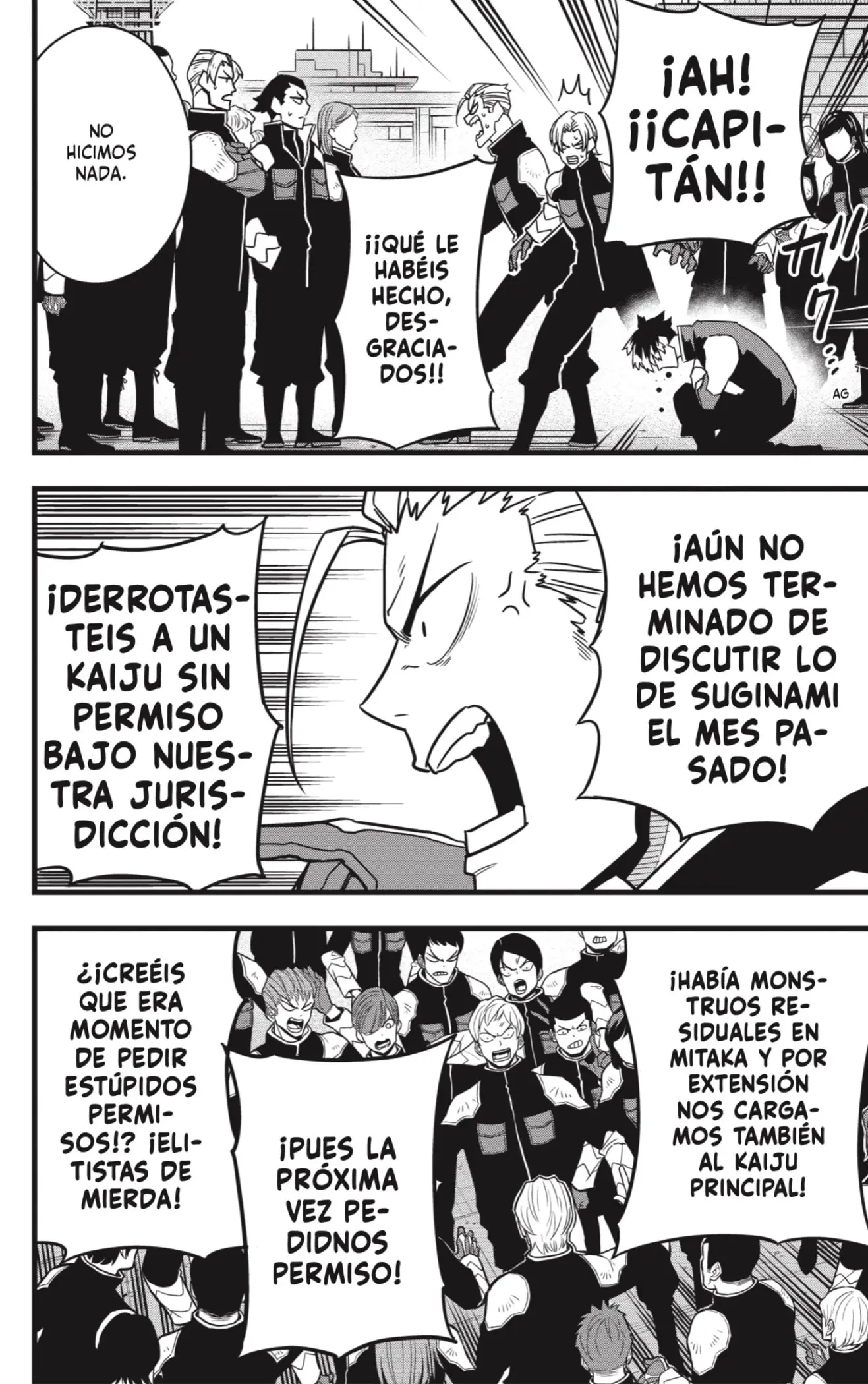 Kaiju No. 8 capítulo 57, página 10