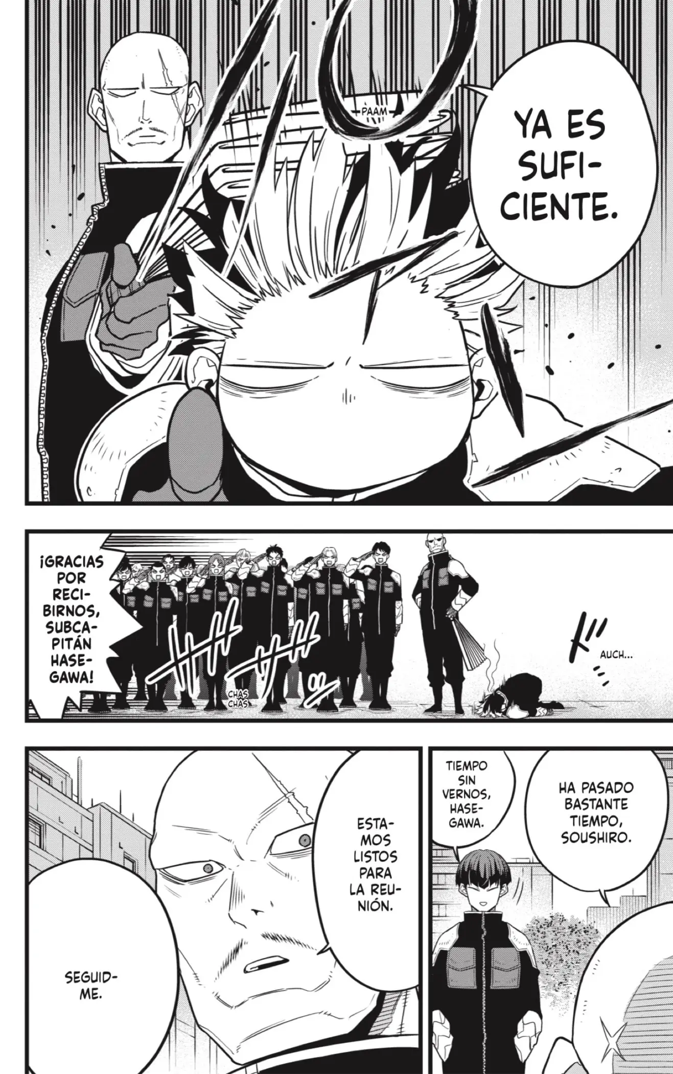Kaiju No. 8 capítulo 57, página 12