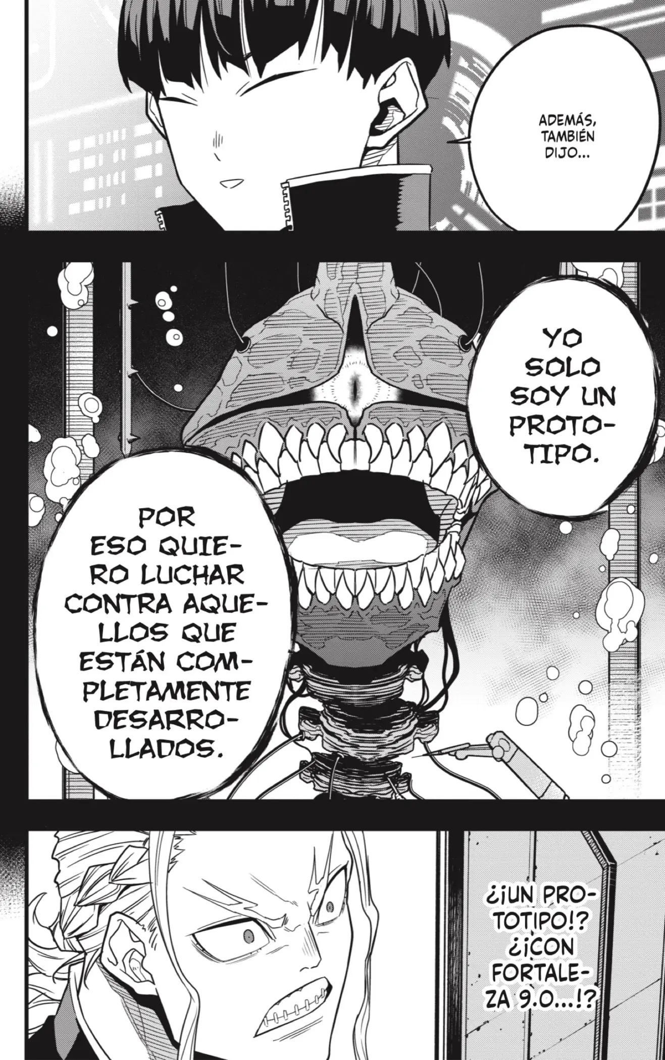 Kaiju No. 8 capítulo 57, página 20