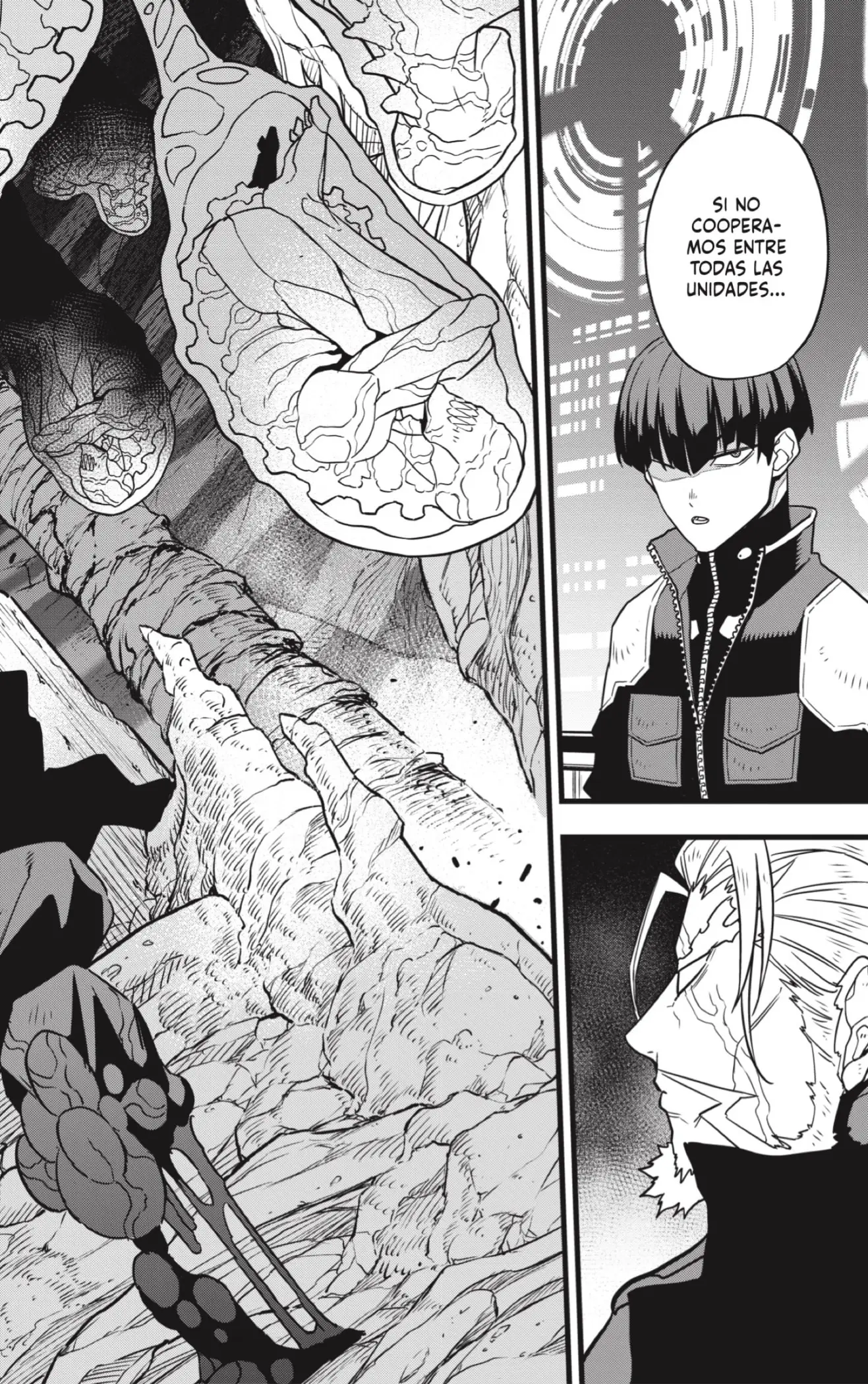 Kaiju No. 8 capítulo 57, página 22