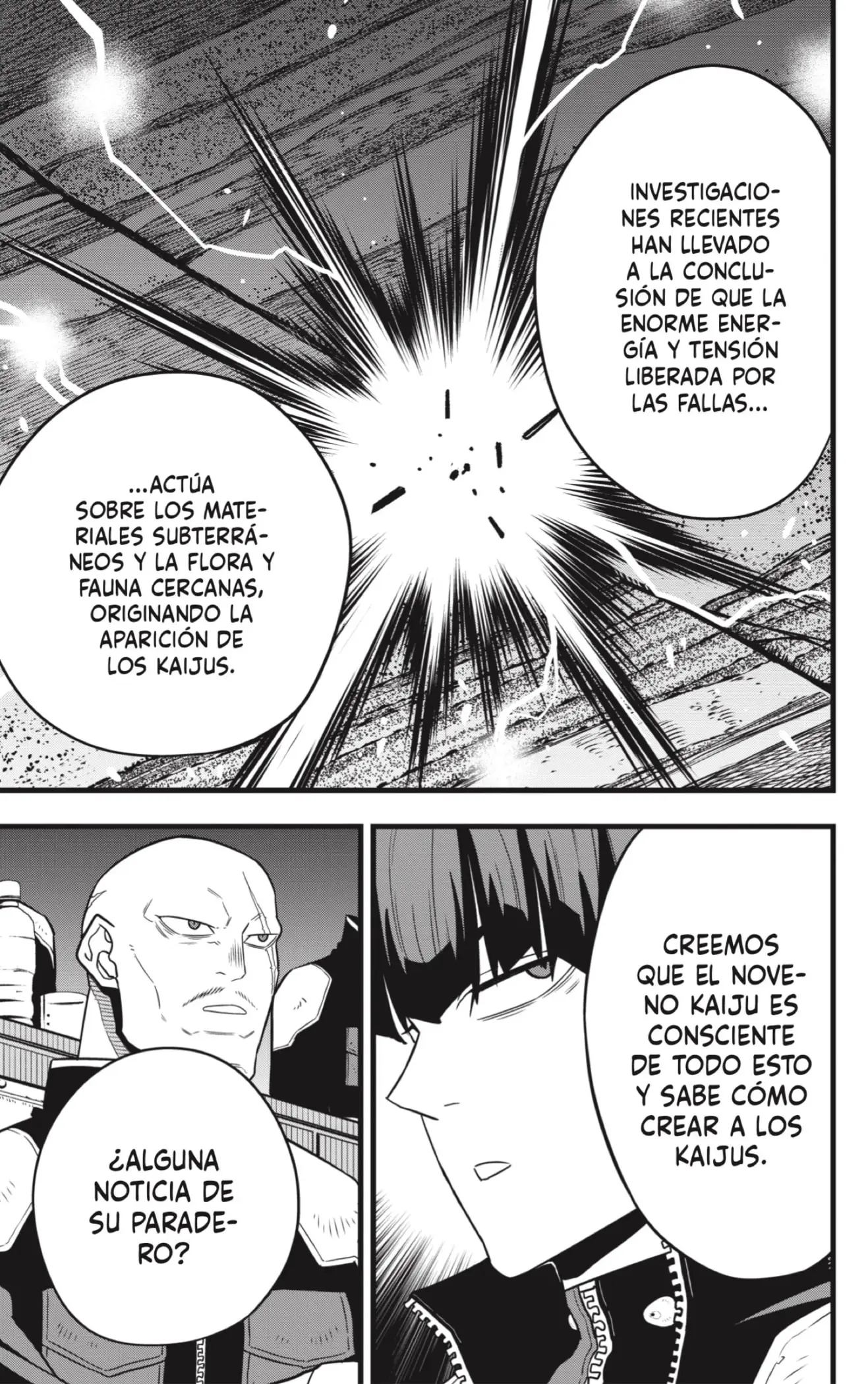 Kaiju No. 8 capítulo 58, página 3