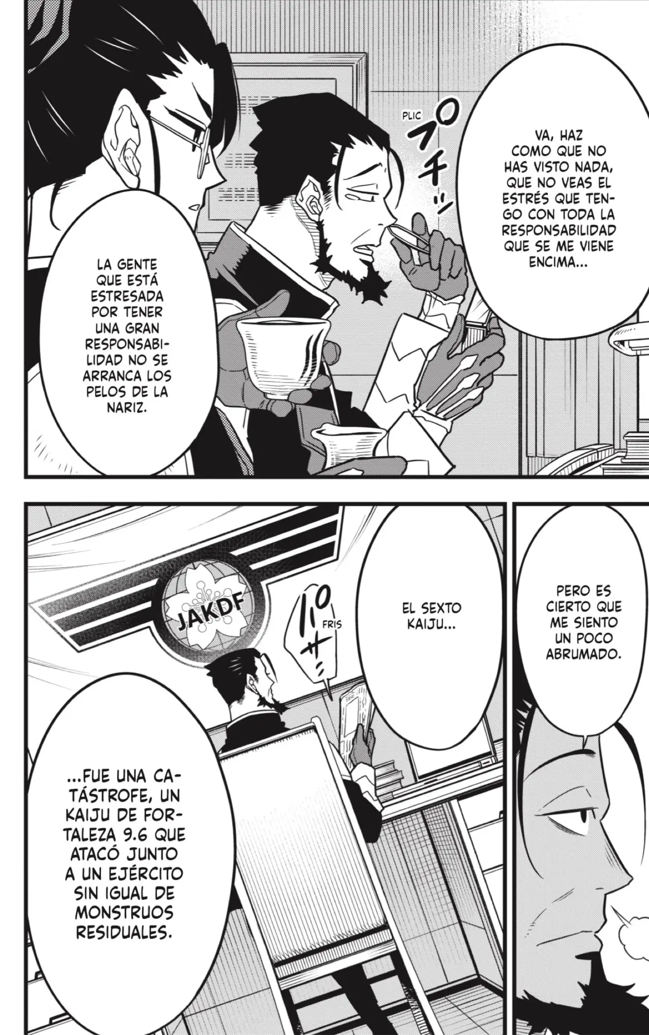 Kaiju No. 8 capítulo 59, página 6