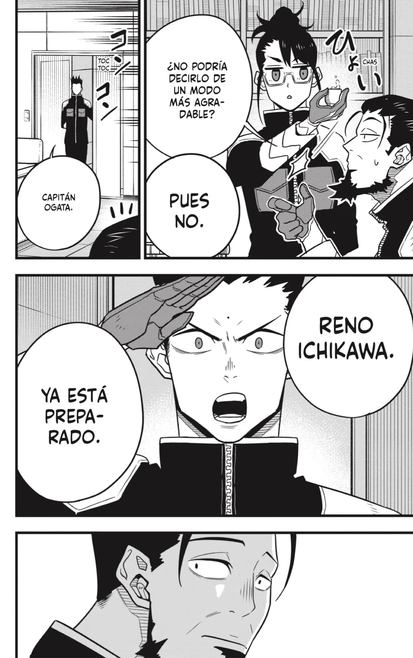 Kaiju No. 8 capítulo 59, página 8