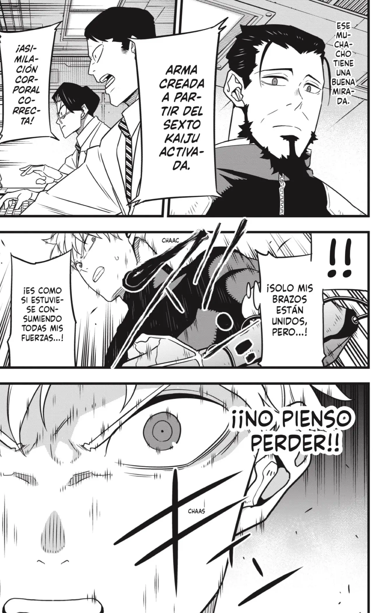 Kaiju No. 8 capítulo 59, página 15