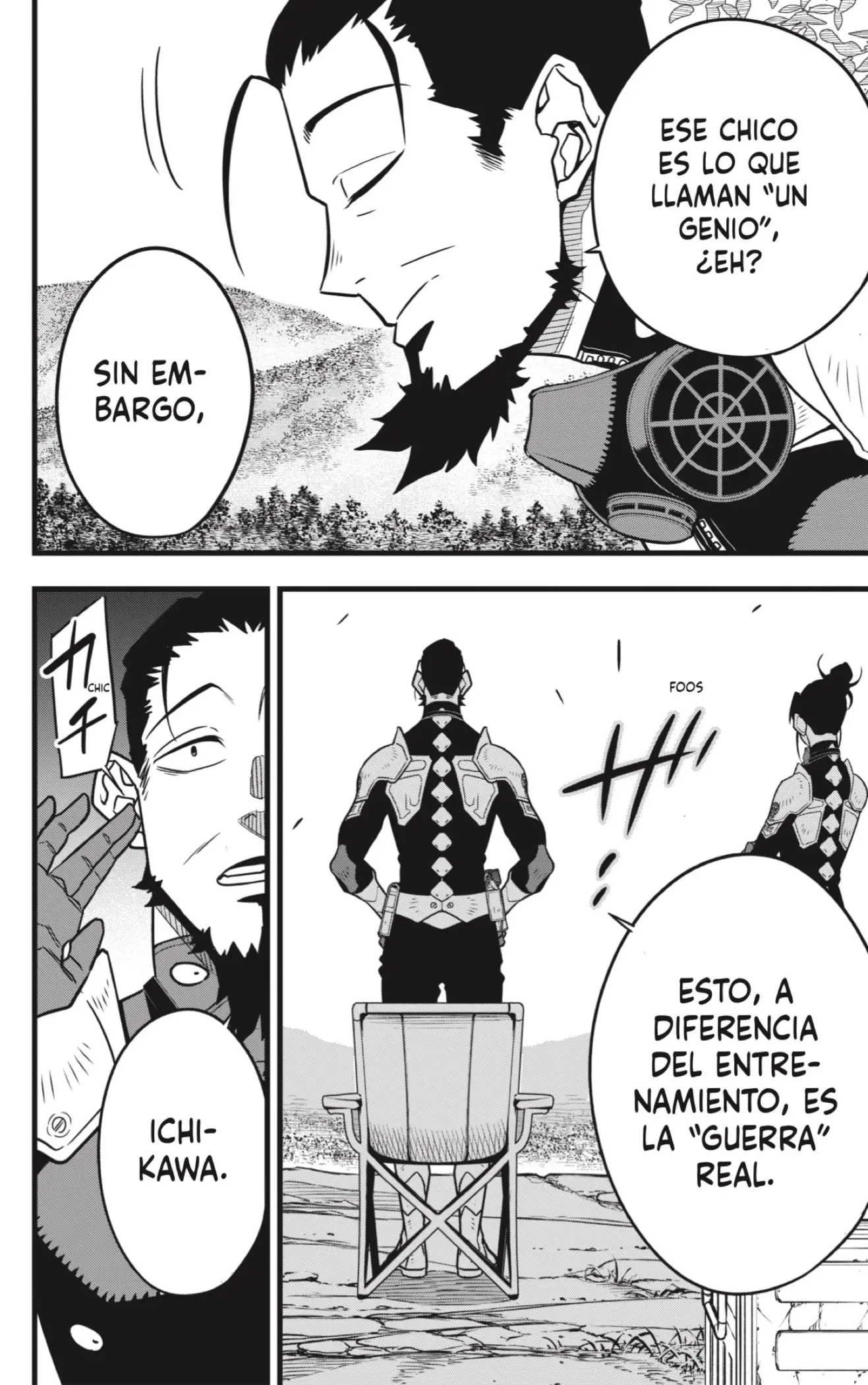 Kaiju No. 8 capítulo 60, página 10