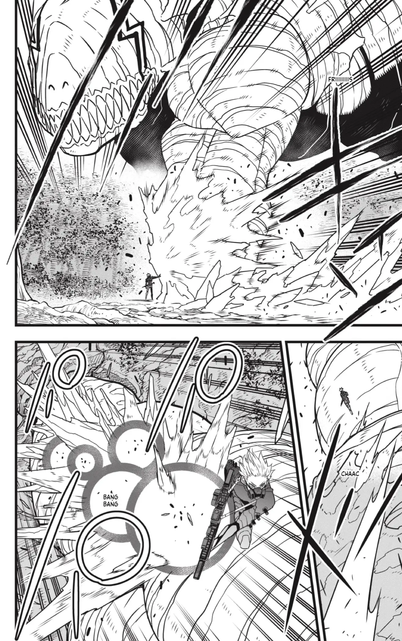 Kaiju No. 8 capítulo 61, página 14