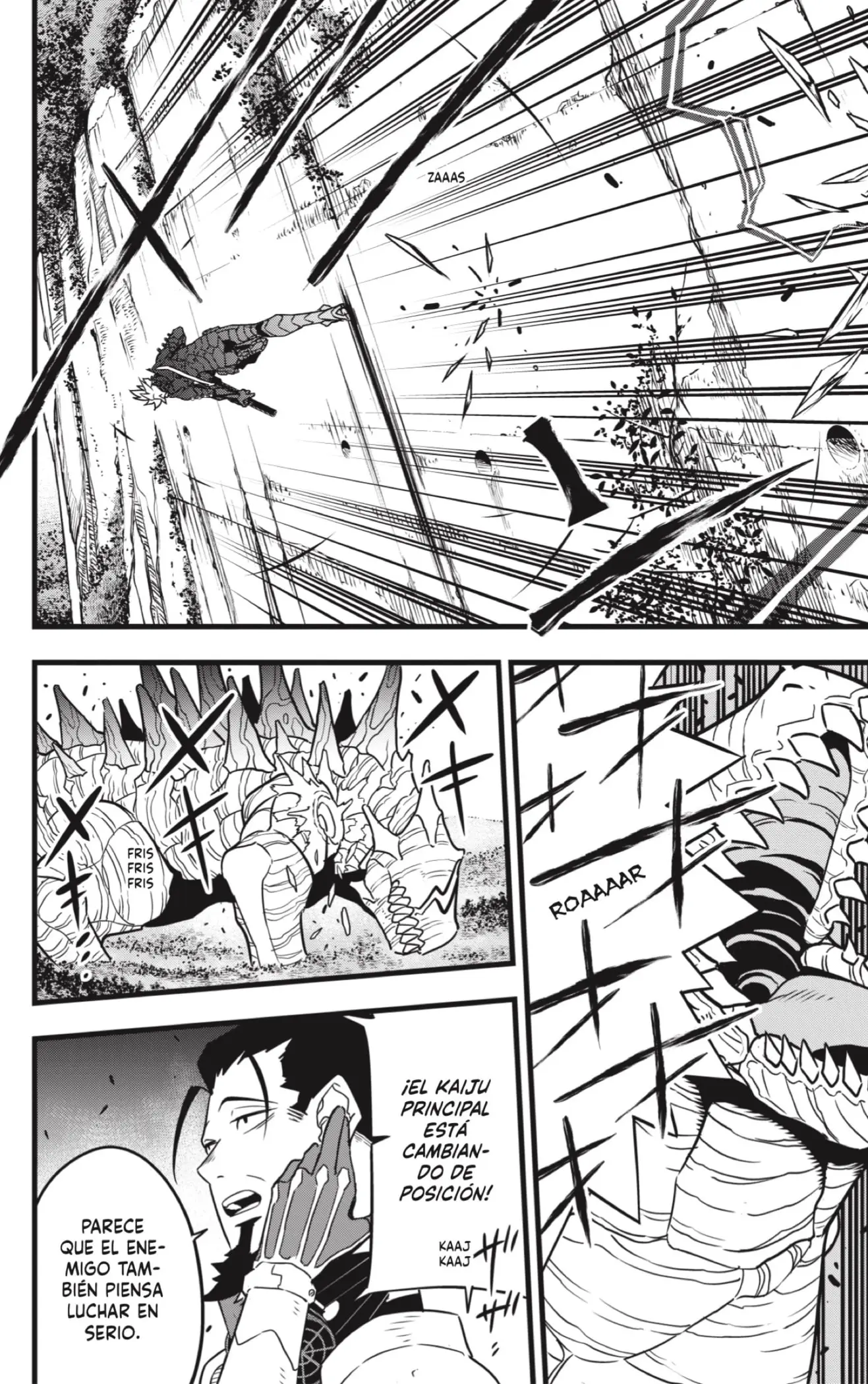 Kaiju No. 8 capítulo 62, página 2