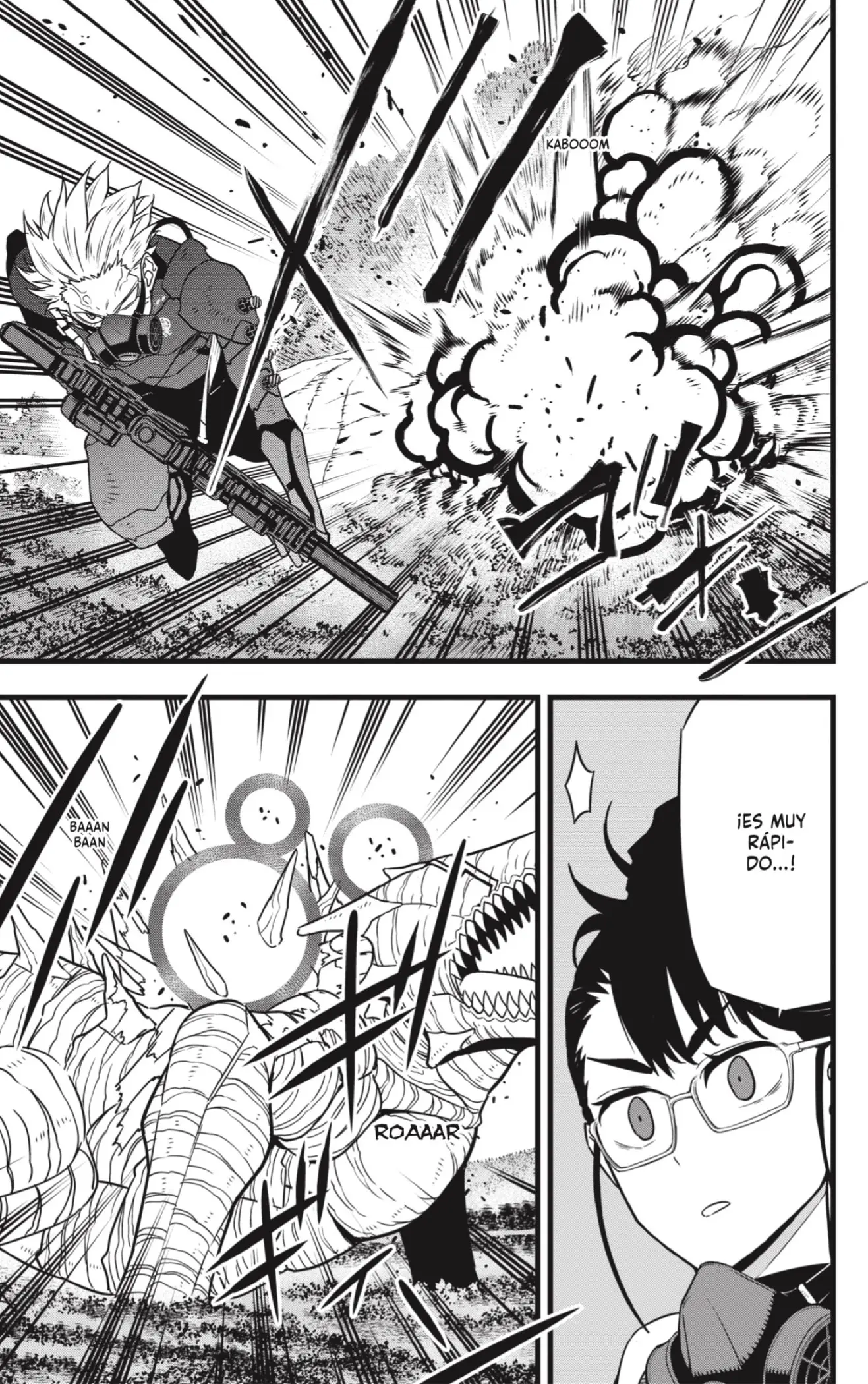Kaiju No. 8 capítulo 62, página 5