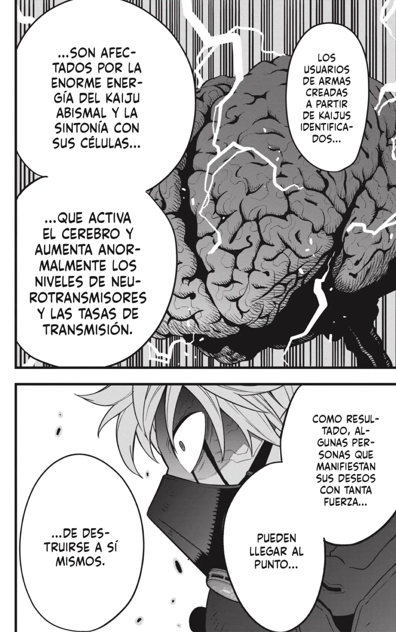 Kaiju No. 8 capítulo 62, página 8
