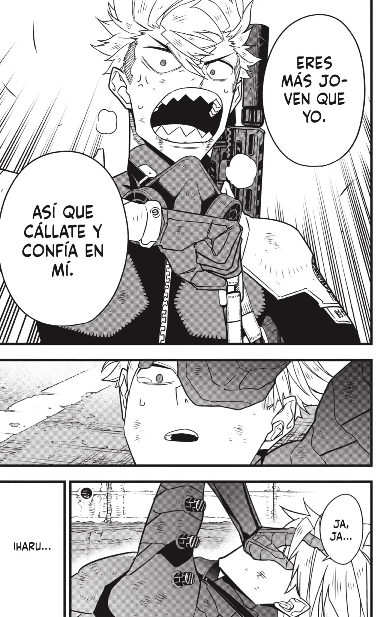 Kaiju No. 8 capítulo 63, página 7