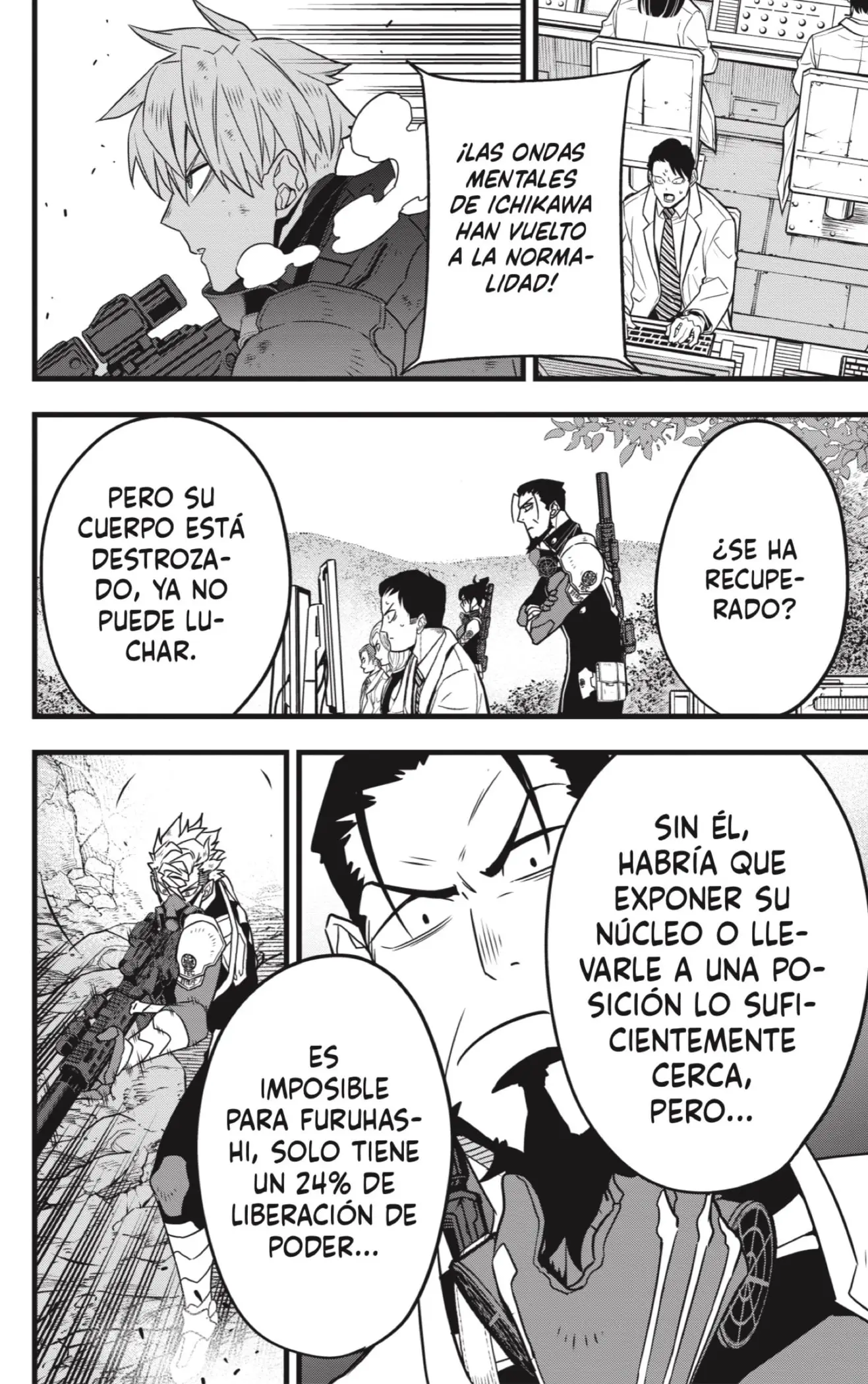 Kaiju No. 8 capítulo 63, página 10