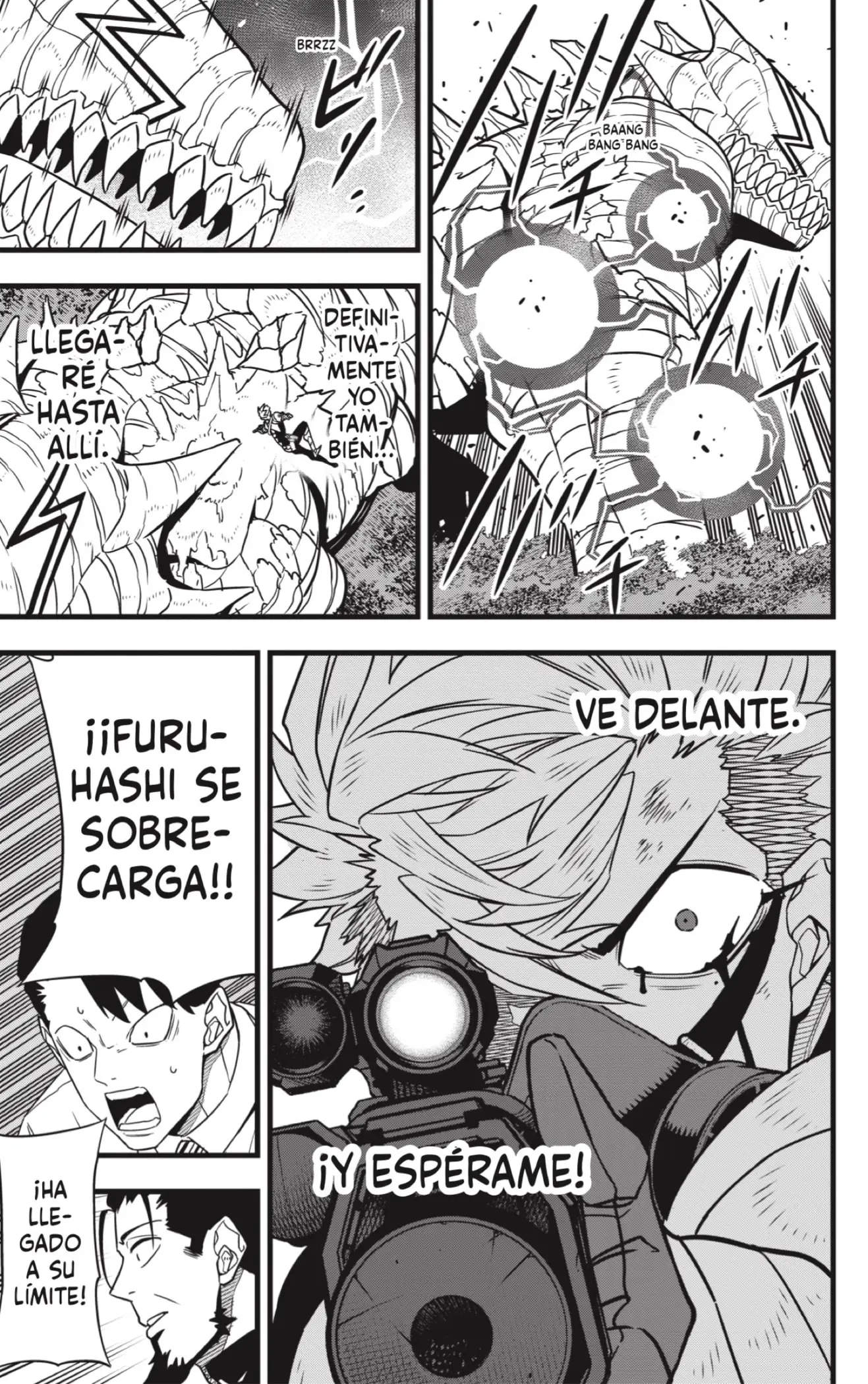 Kaiju No. 8 capítulo 63, página 19