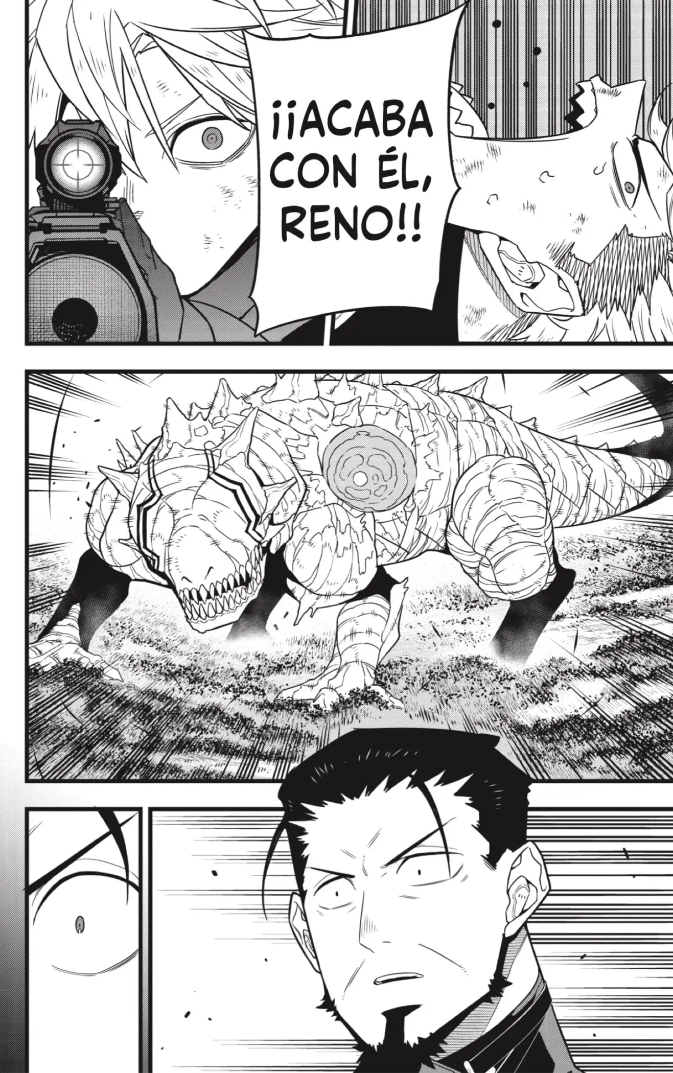 Kaiju No. 8 capítulo 64, página 2
