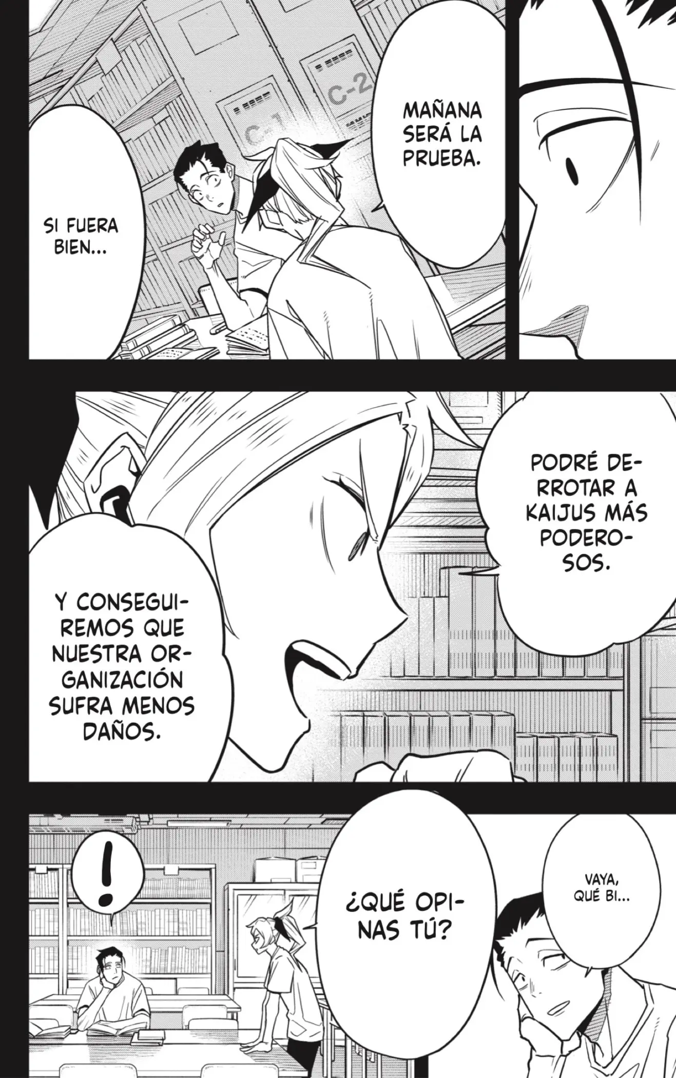 Kaiju No. 8 capítulo 64, página 4