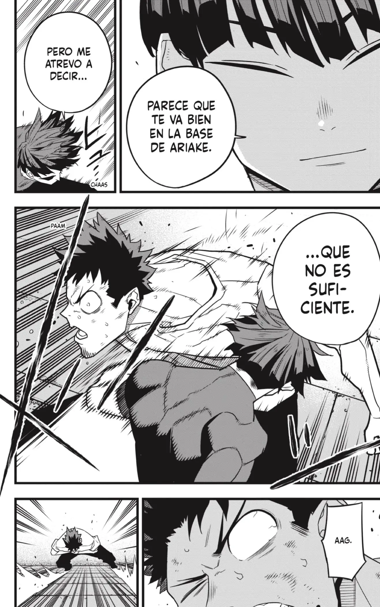 Kaiju No. 8 capítulo 66, página 16