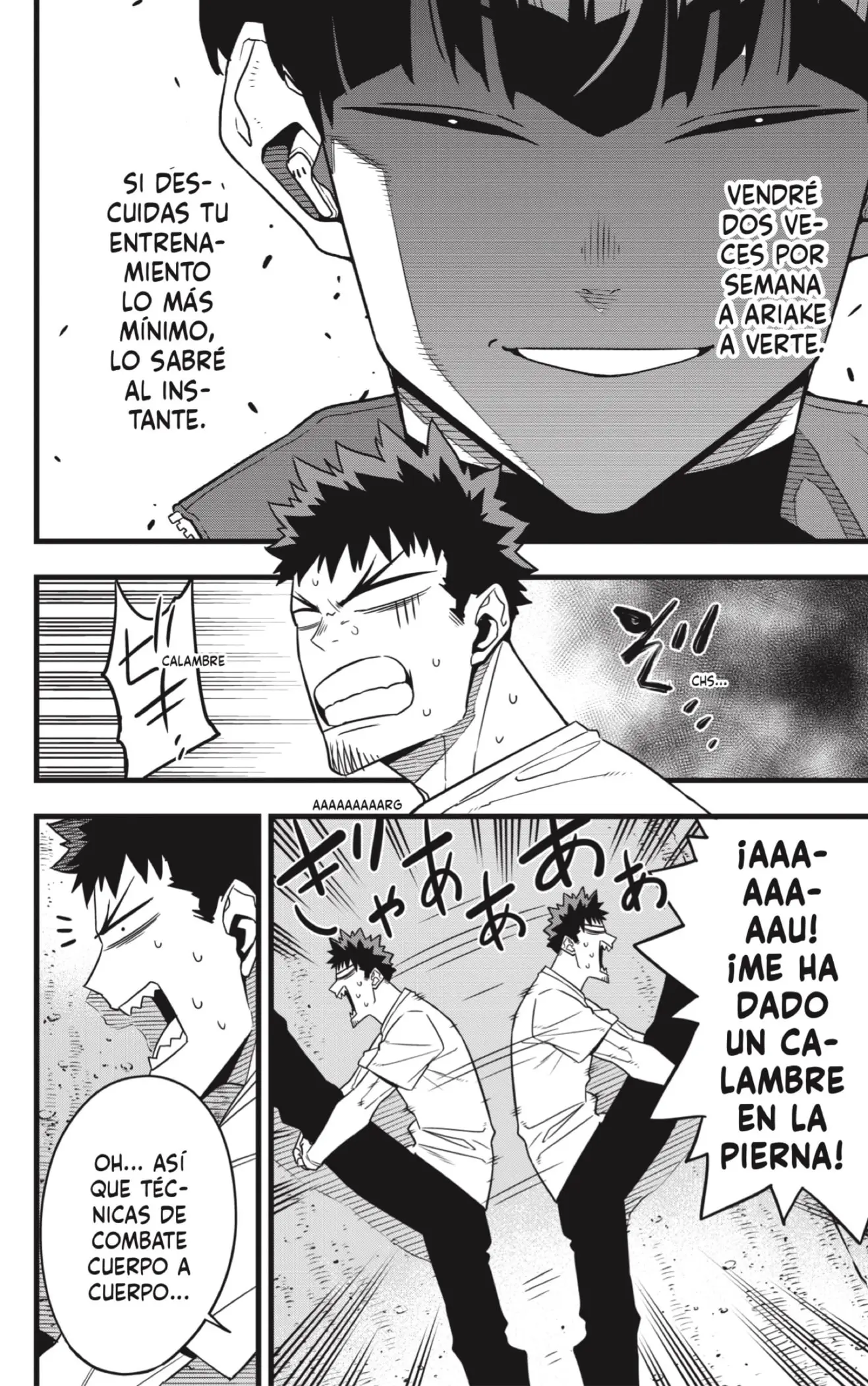 Kaiju No. 8 capítulo 67, página 2