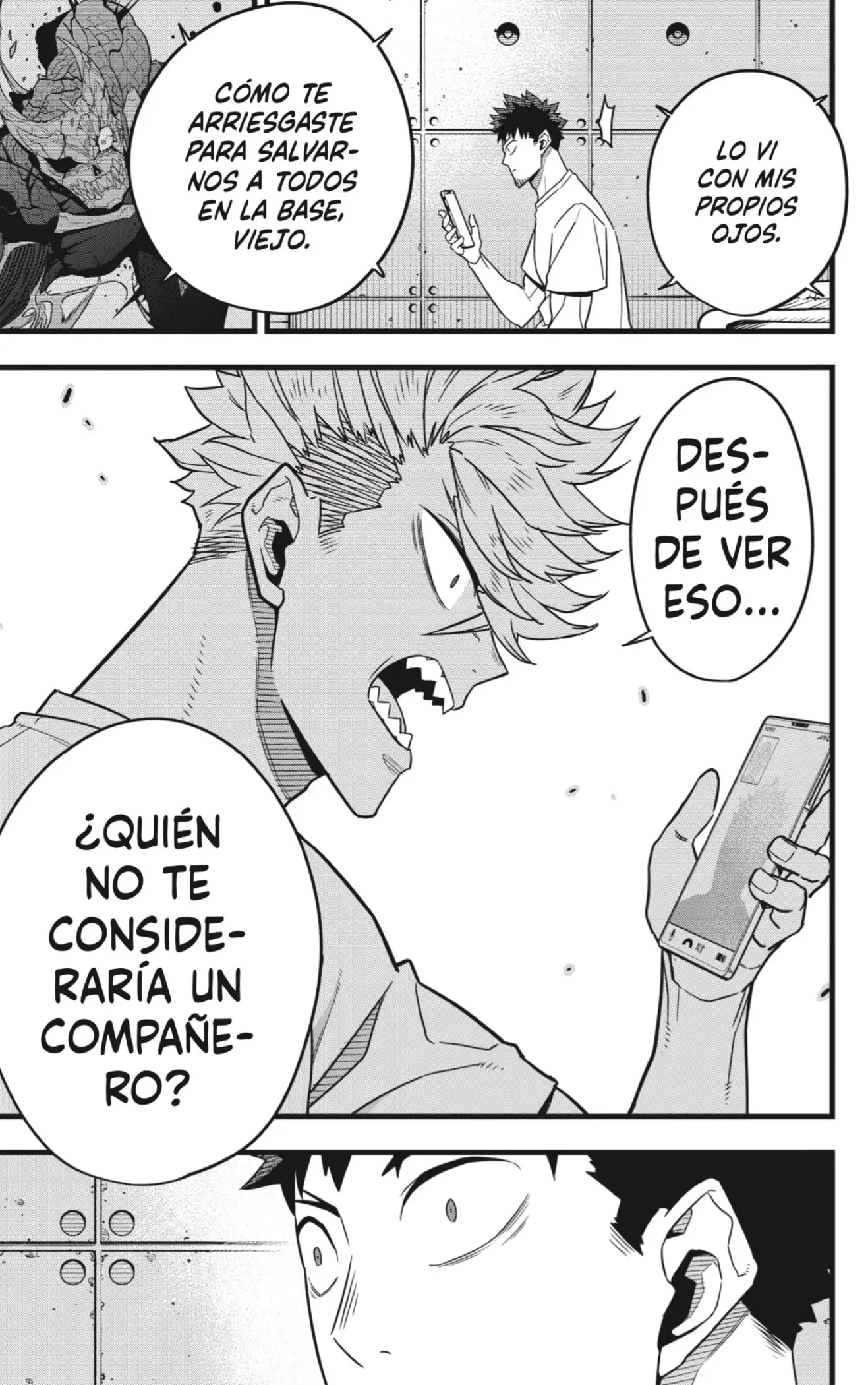 Kaiju No. 8 capítulo 67, página 17