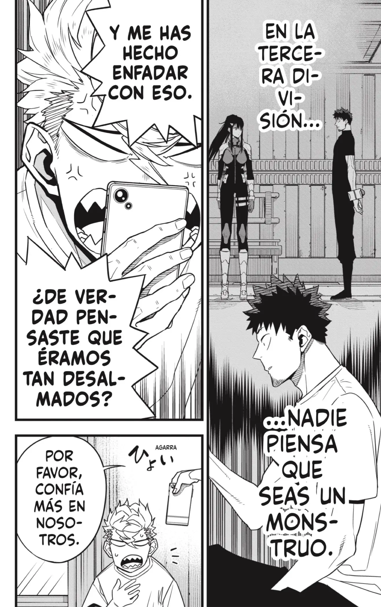 Kaiju No. 8 capítulo 67, página 18