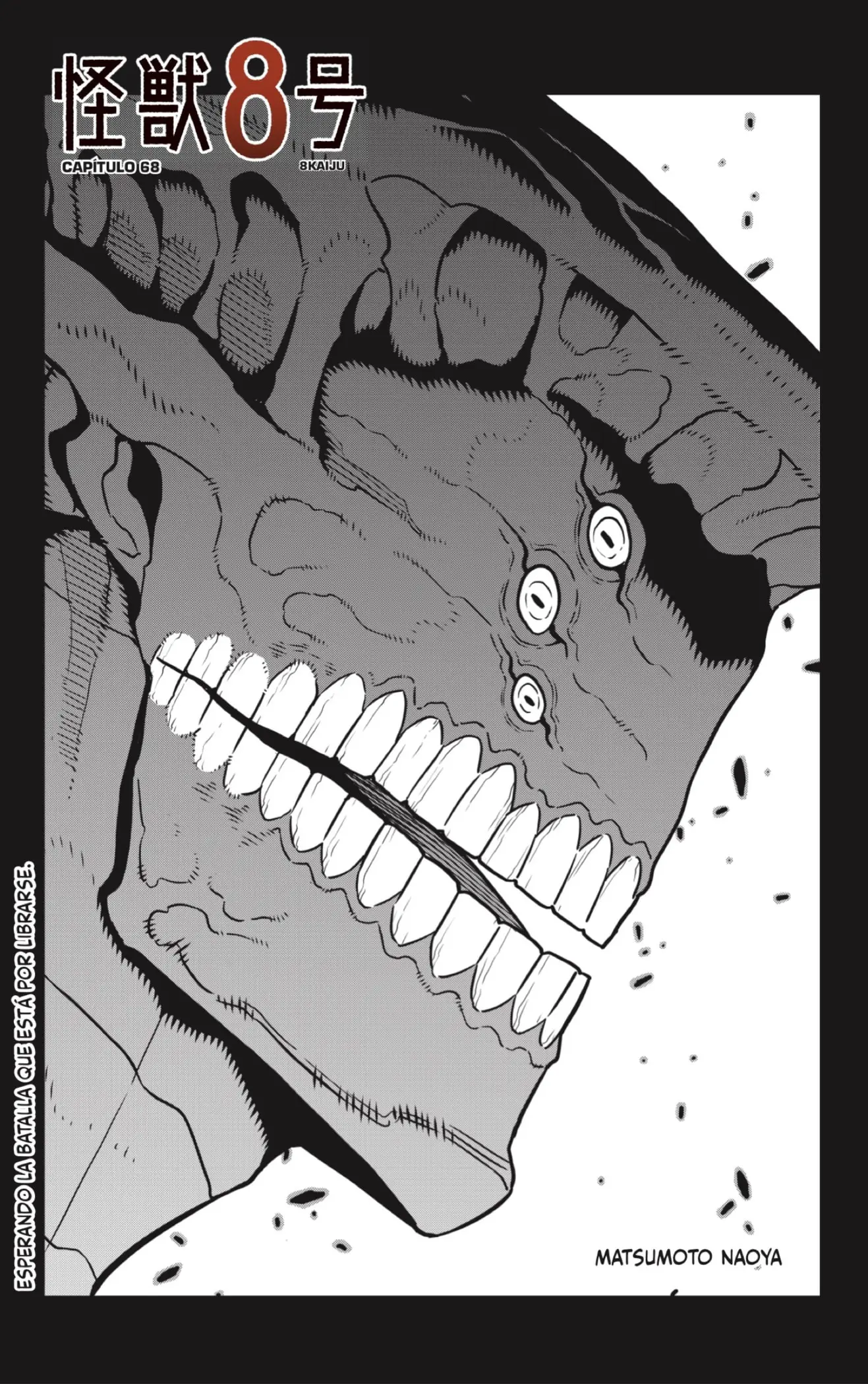 Kaiju No. 8 capítulo 68, página 1