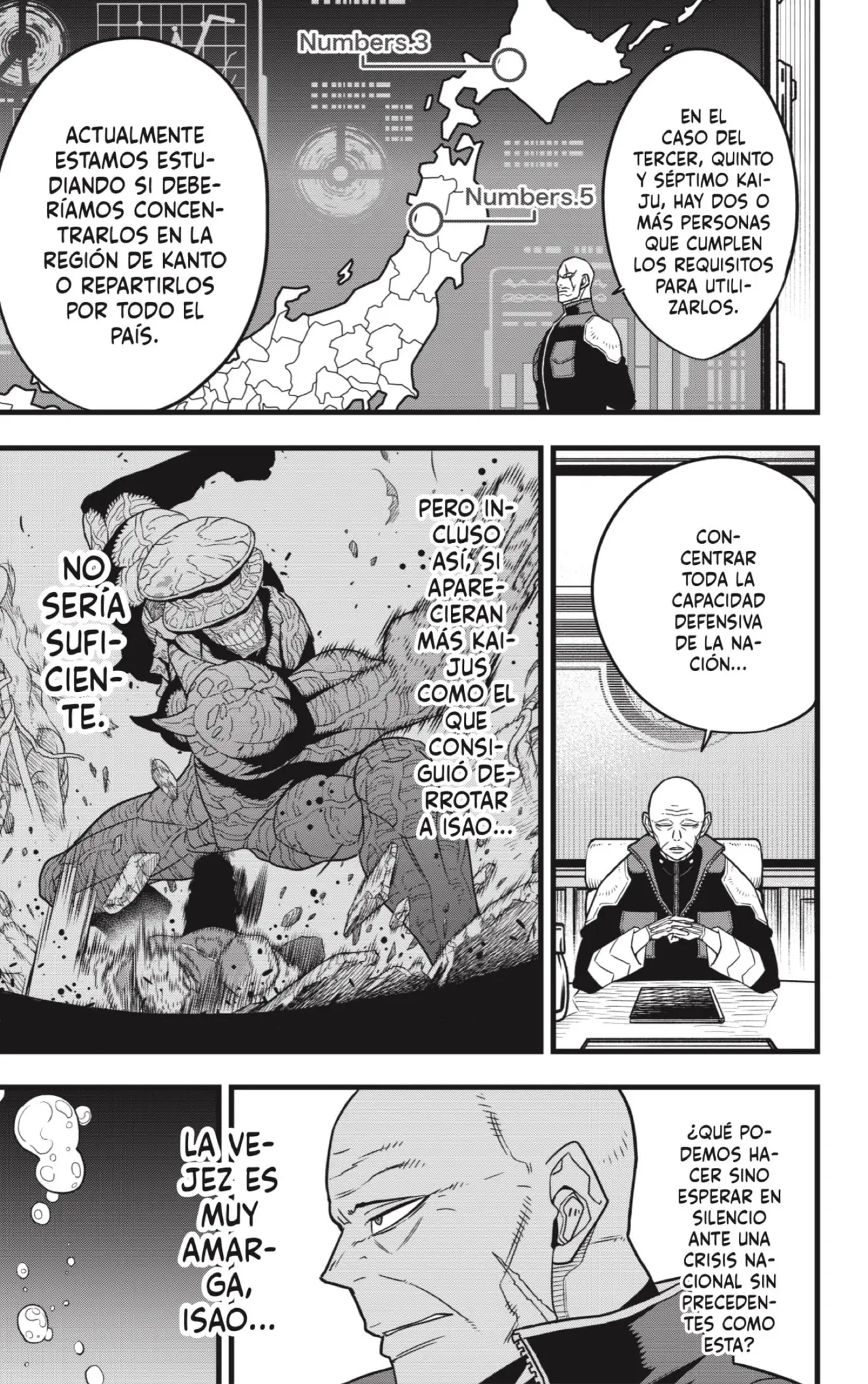 Kaiju No. 8 capítulo 68, página 21