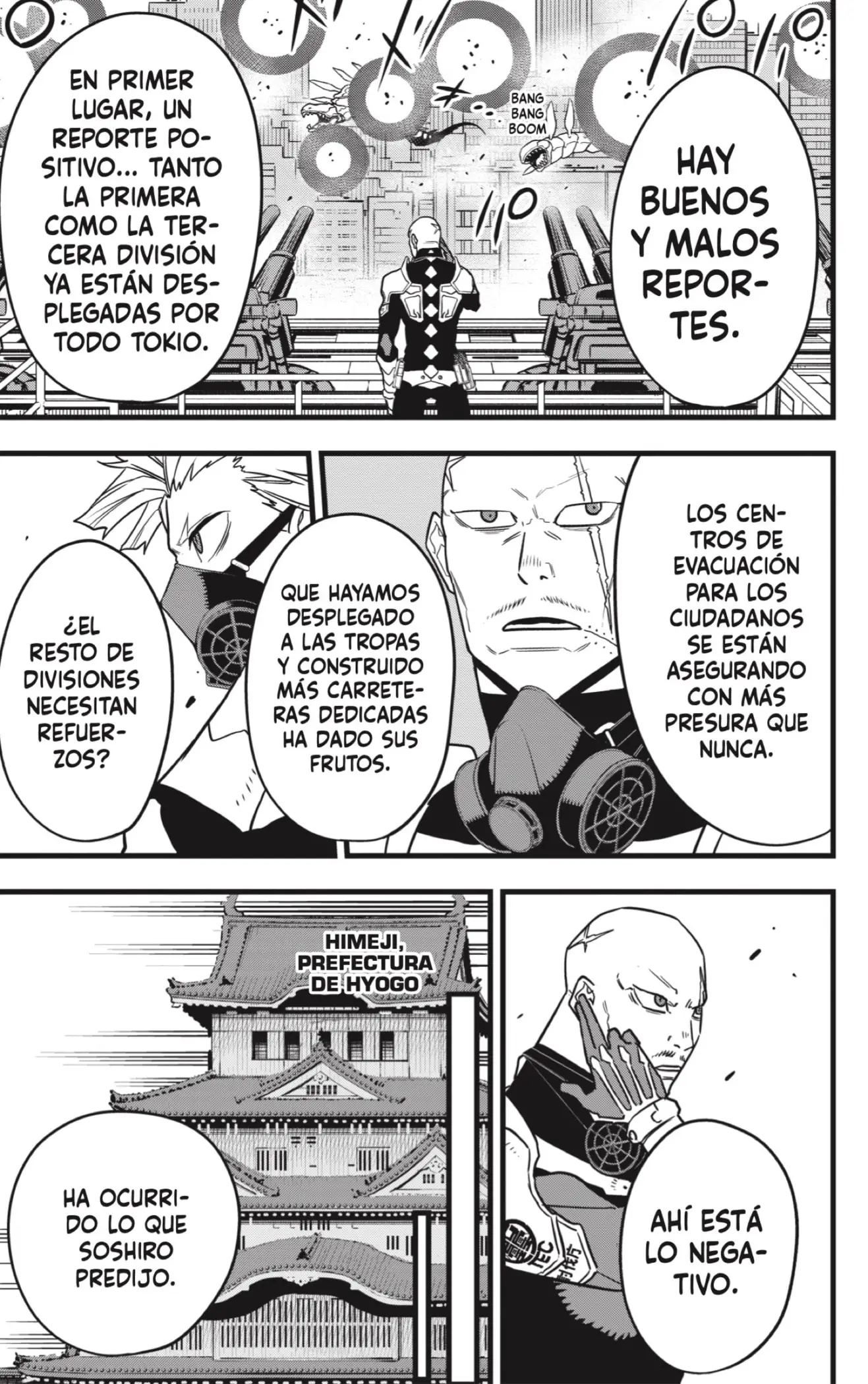 Kaiju No. 8 capítulo 71, página 9