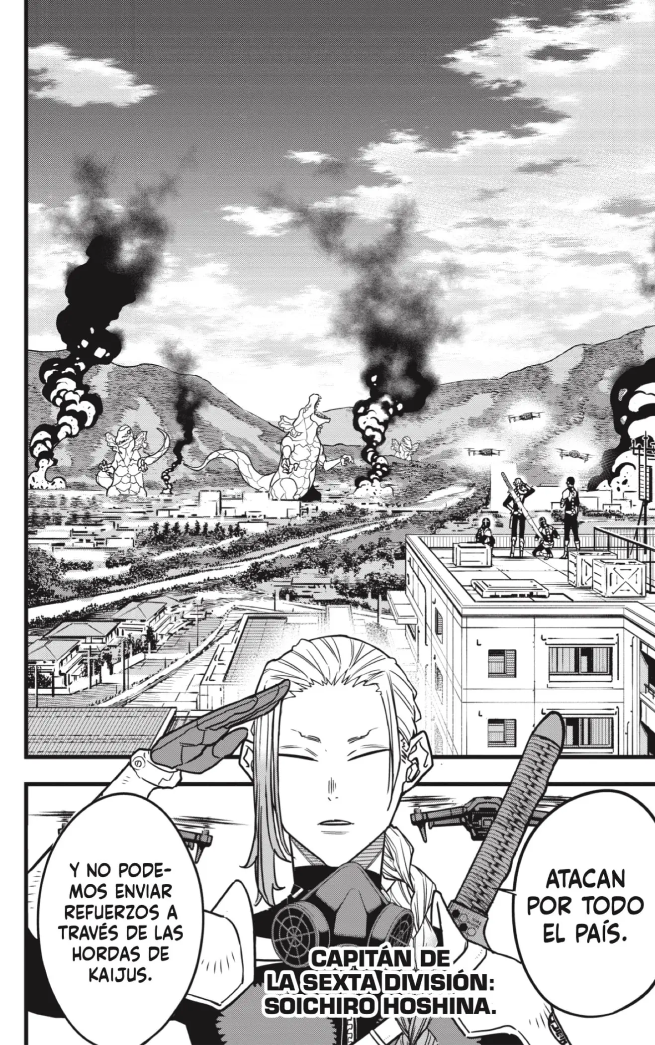 Kaiju No. 8 capítulo 71, página 10