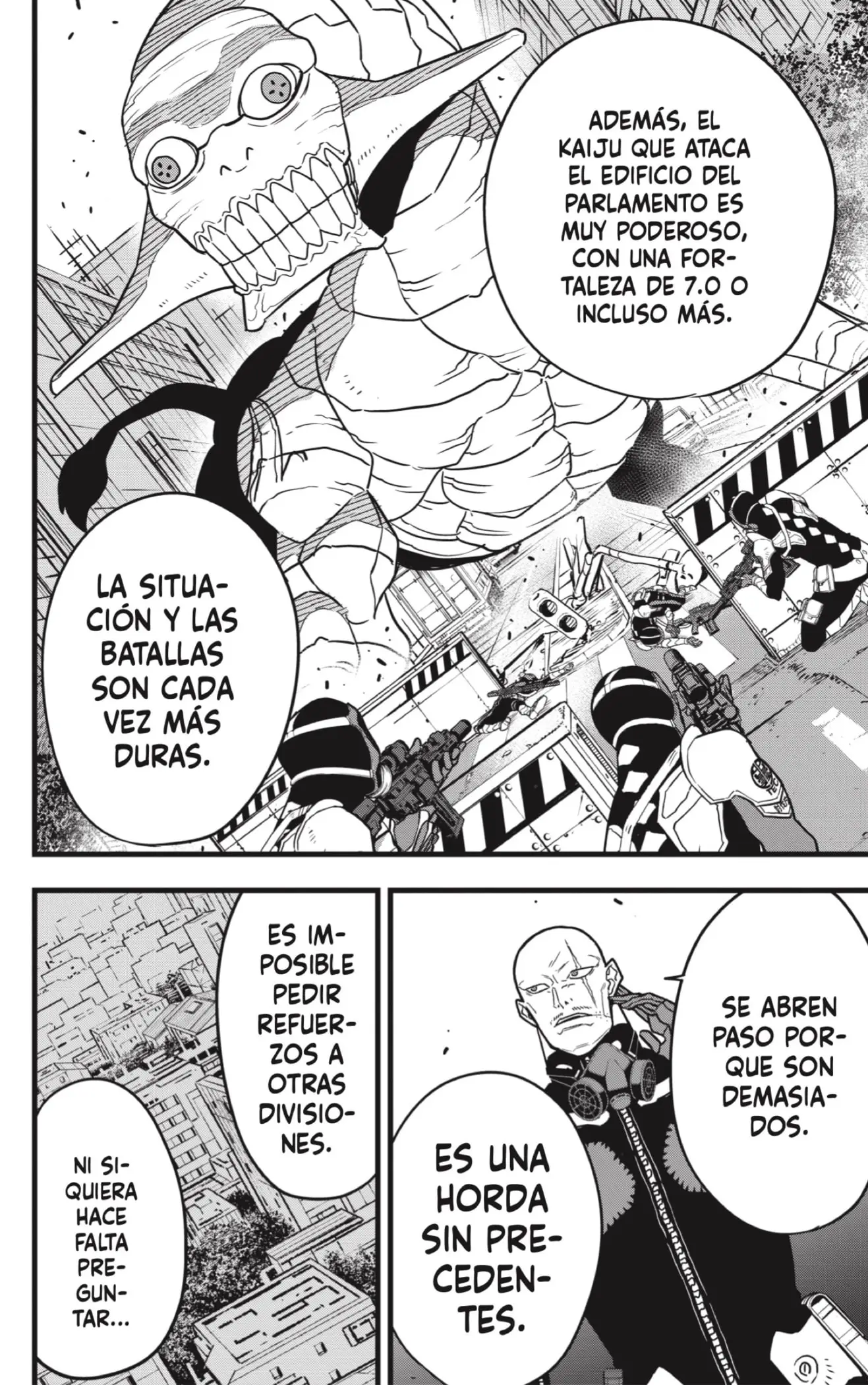 Kaiju No. 8 capítulo 71, página 16