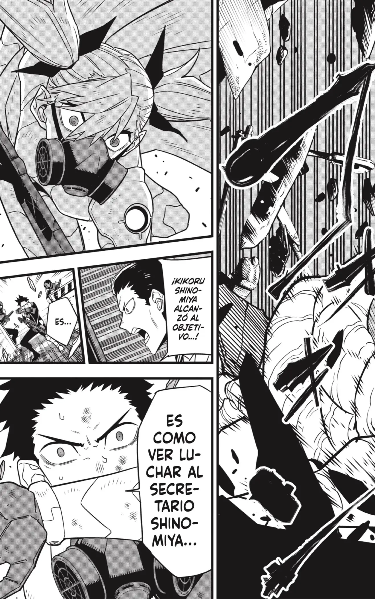 Kaiju No. 8 capítulo 72, página 9
