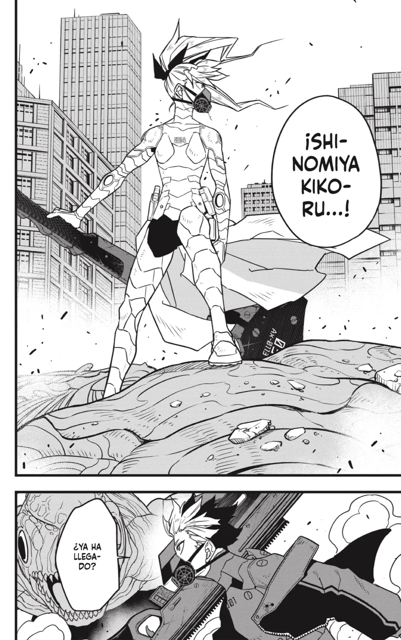 Kaiju No. 8 capítulo 72, página 10