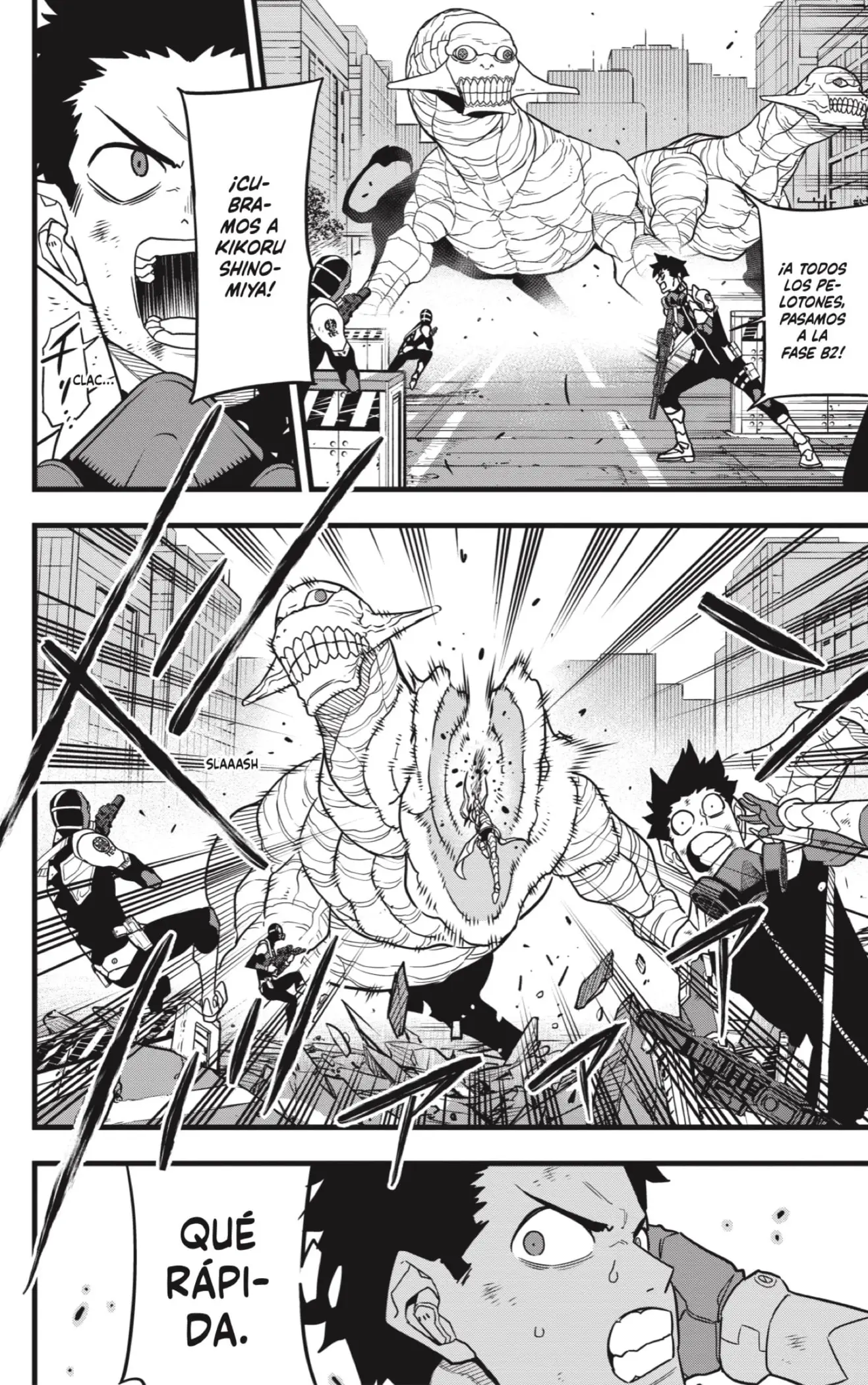 Kaiju No. 8 capítulo 72, página 12