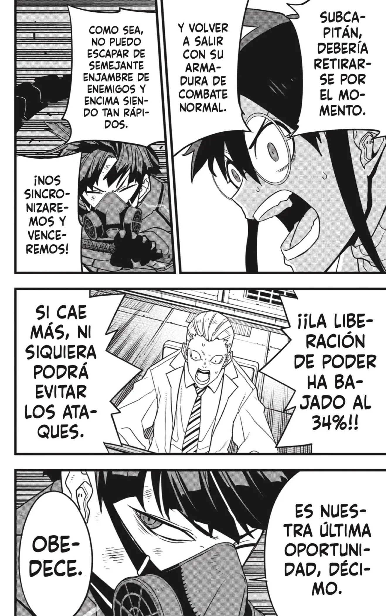 Kaiju No. 8 capítulo 73, página 17