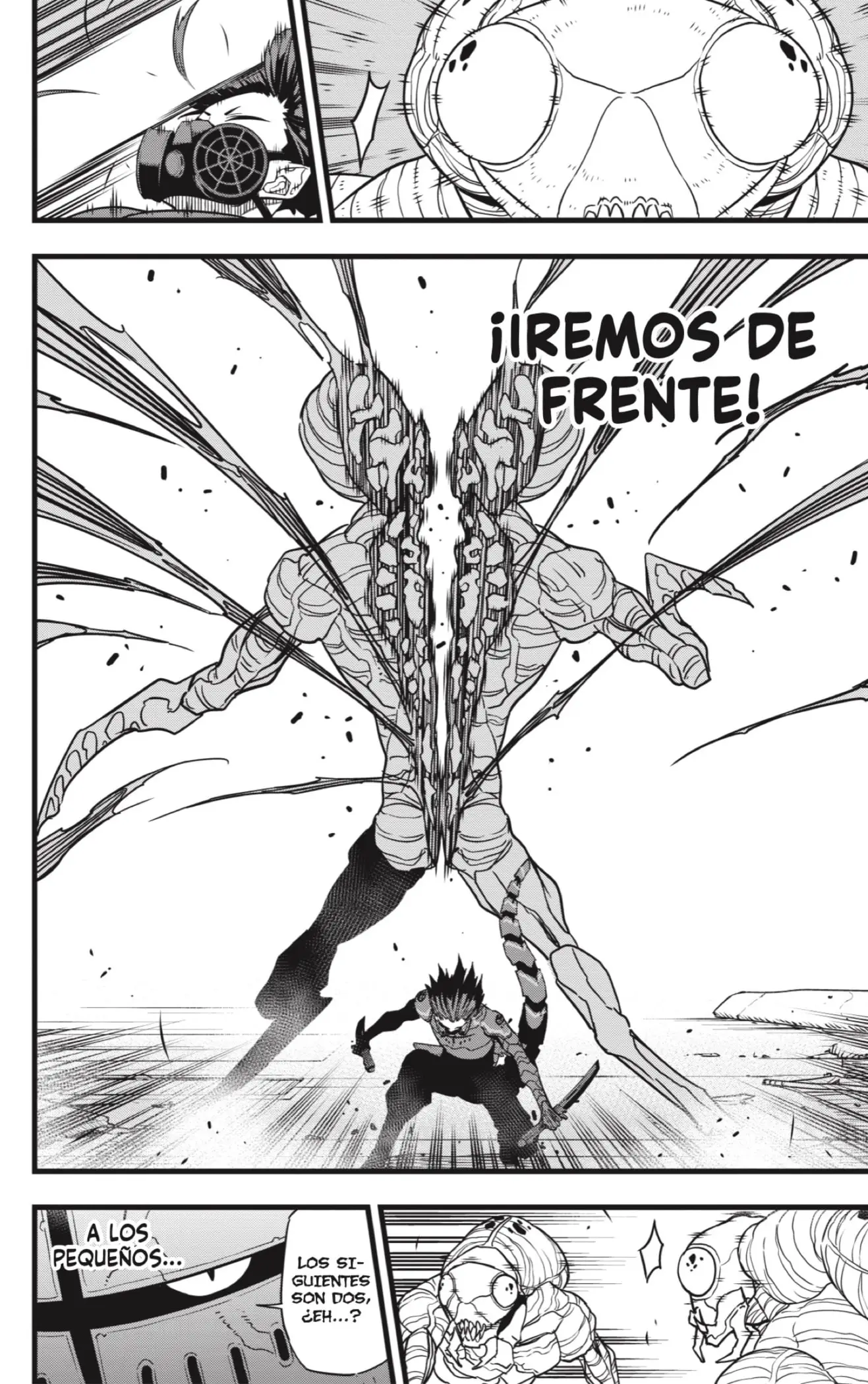 Kaiju No. 8 capítulo 74, página 2