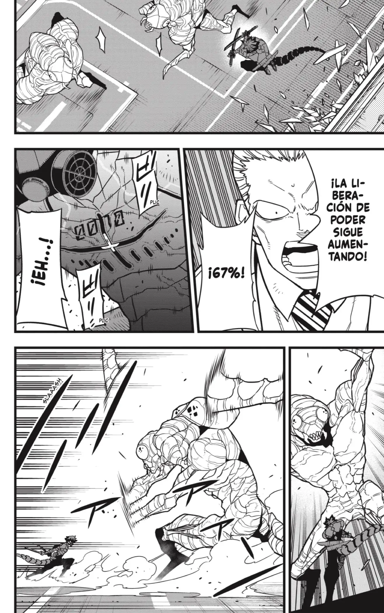 Kaiju No. 8 capítulo 74, página 8