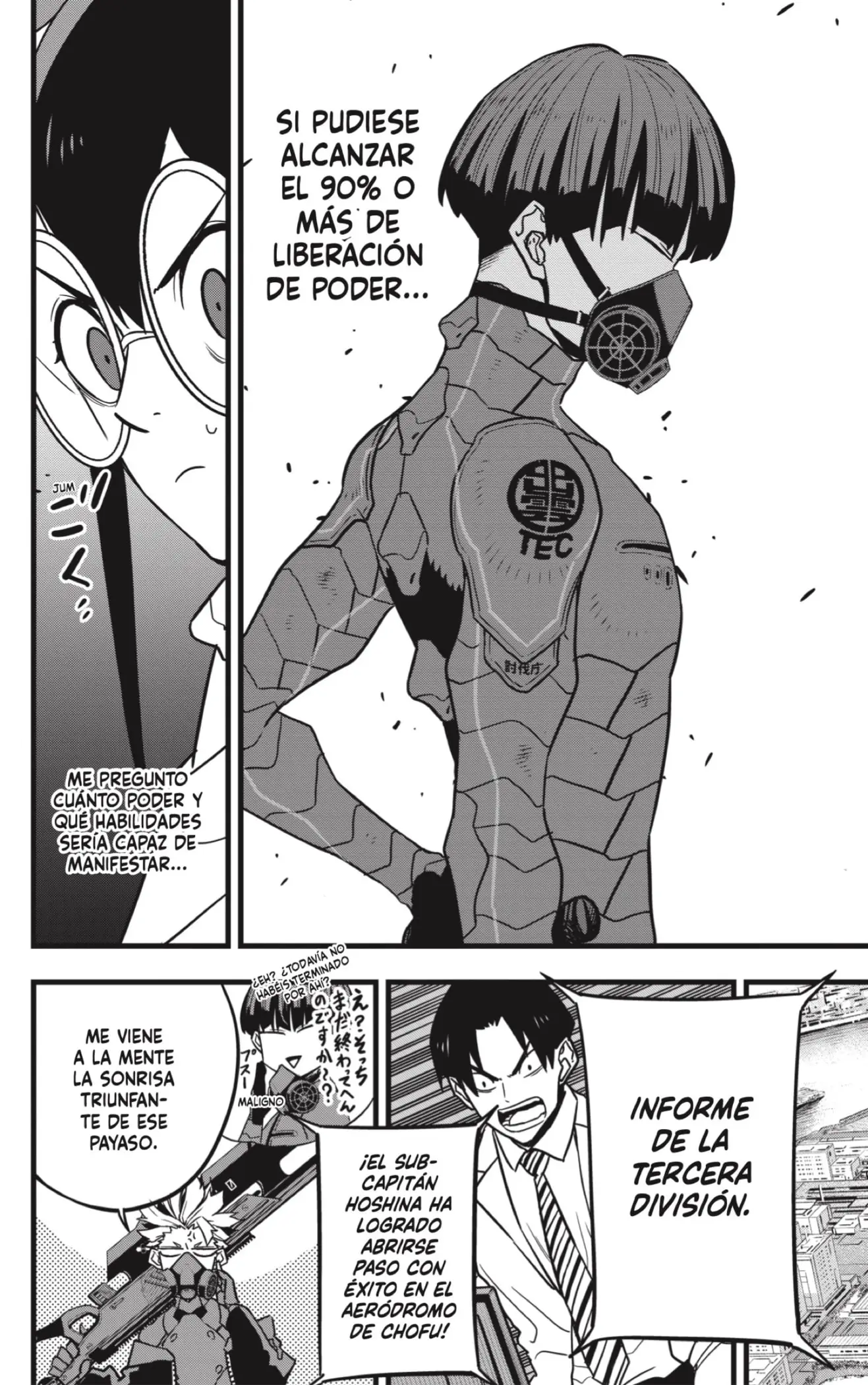 Kaiju No. 8 capítulo 75, página 4