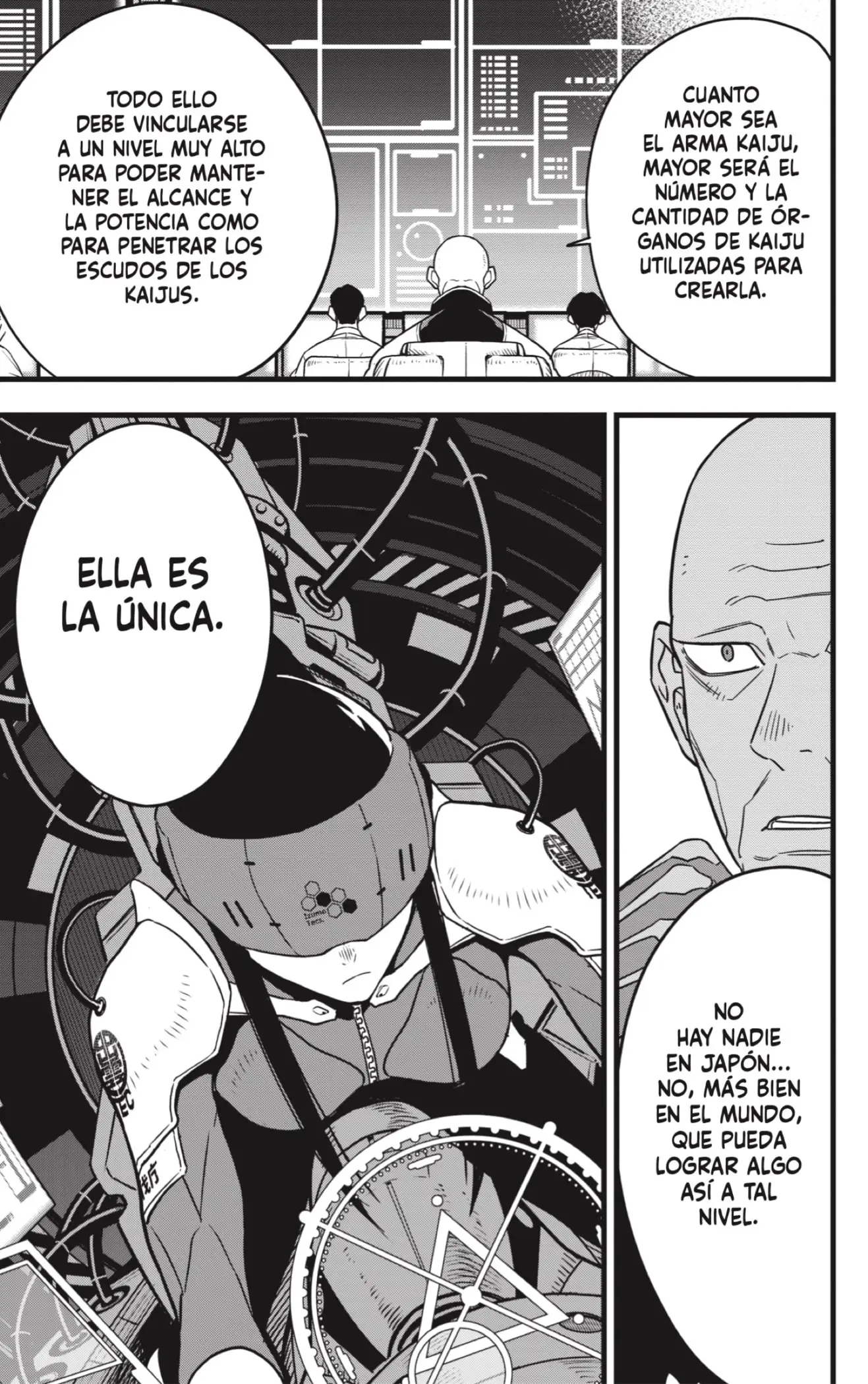 Kaiju No. 8 capítulo 76, página 3