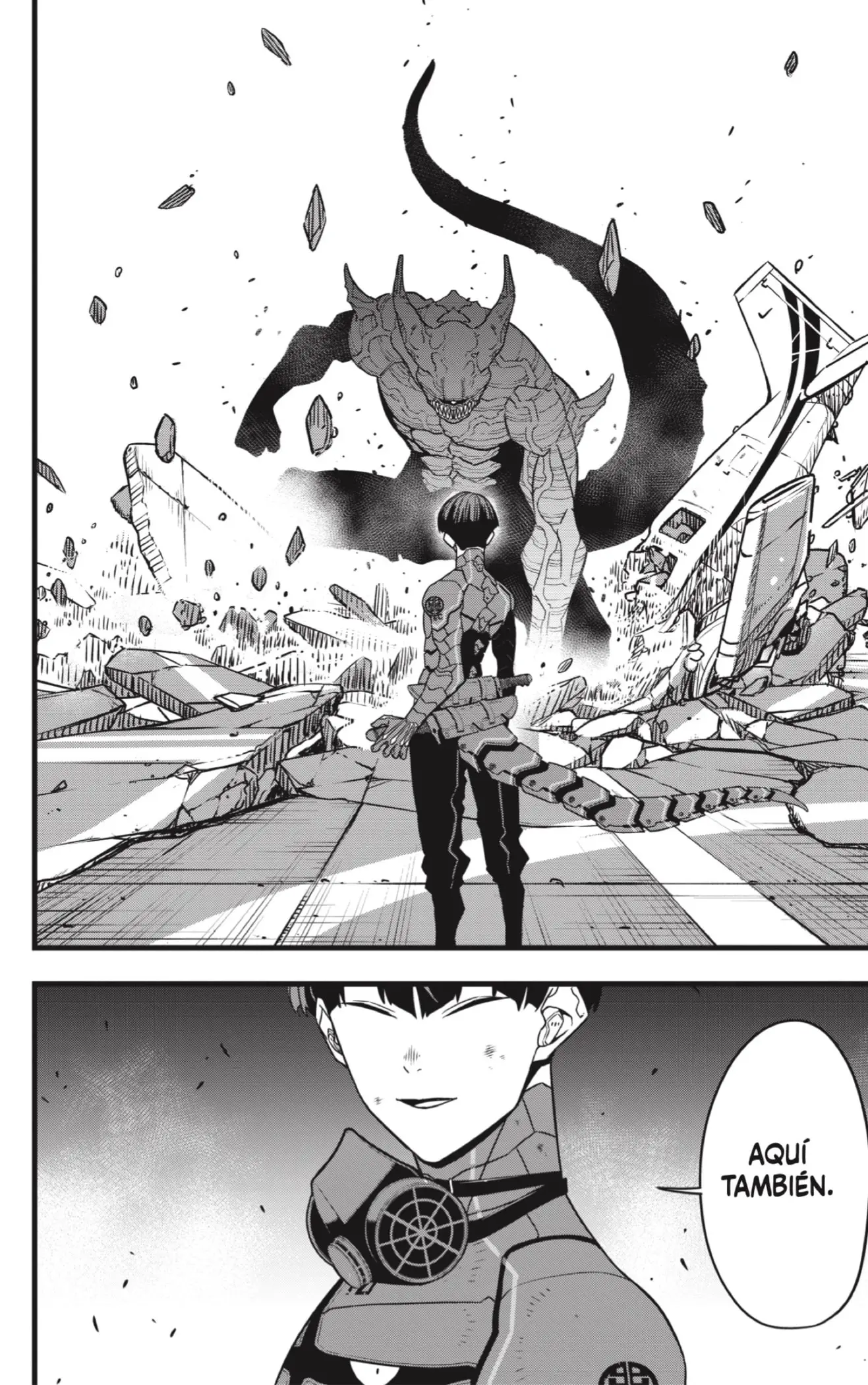 Kaiju No. 8 capítulo 76, página 24