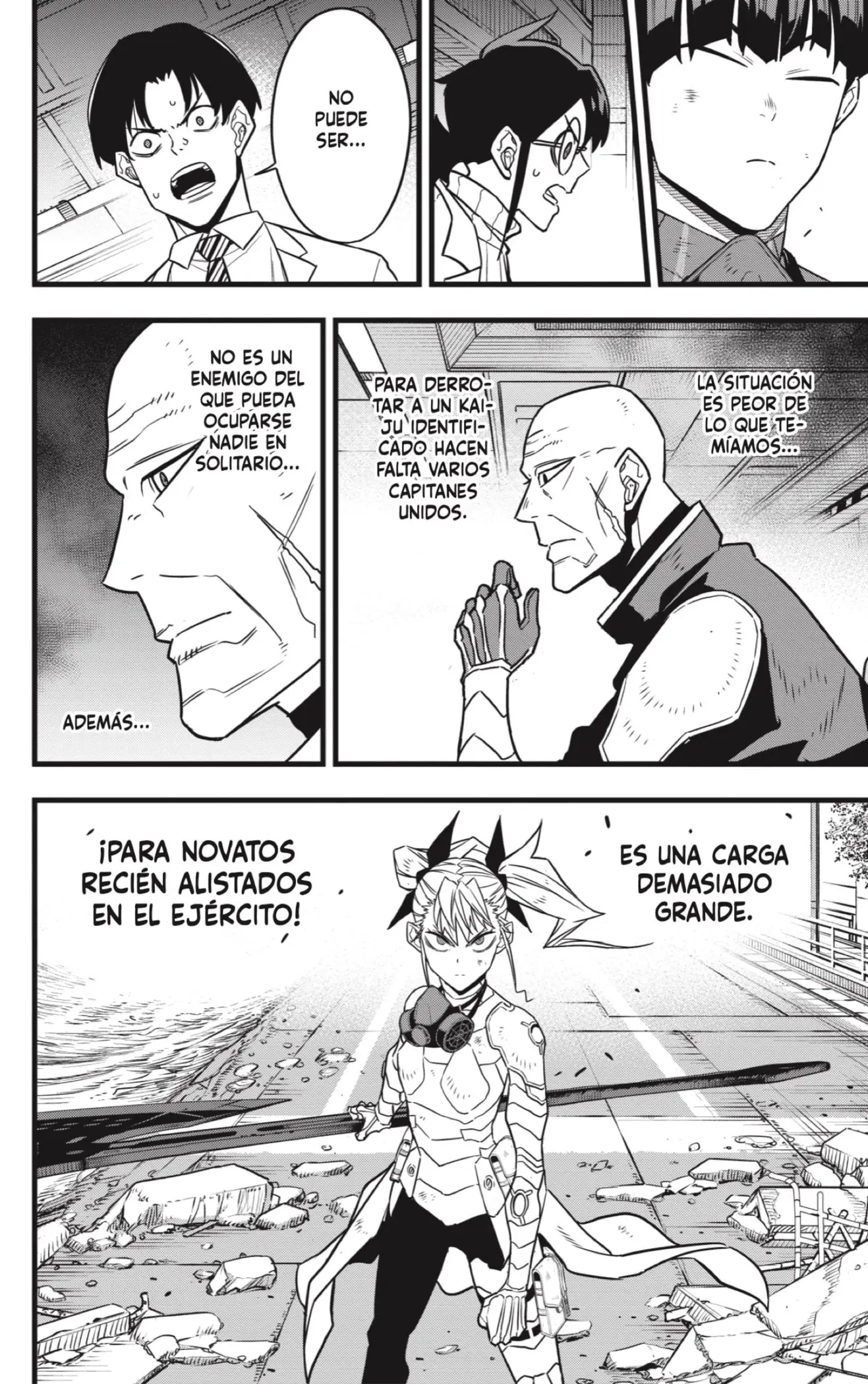 Kaiju No. 8 capítulo 77, página 10