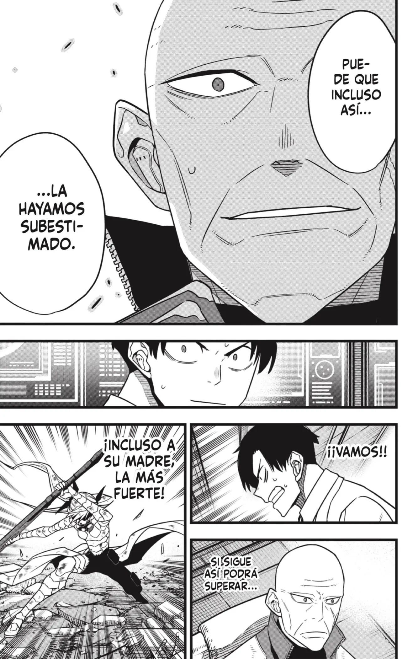 Kaiju No. 8 capítulo 80, página 5