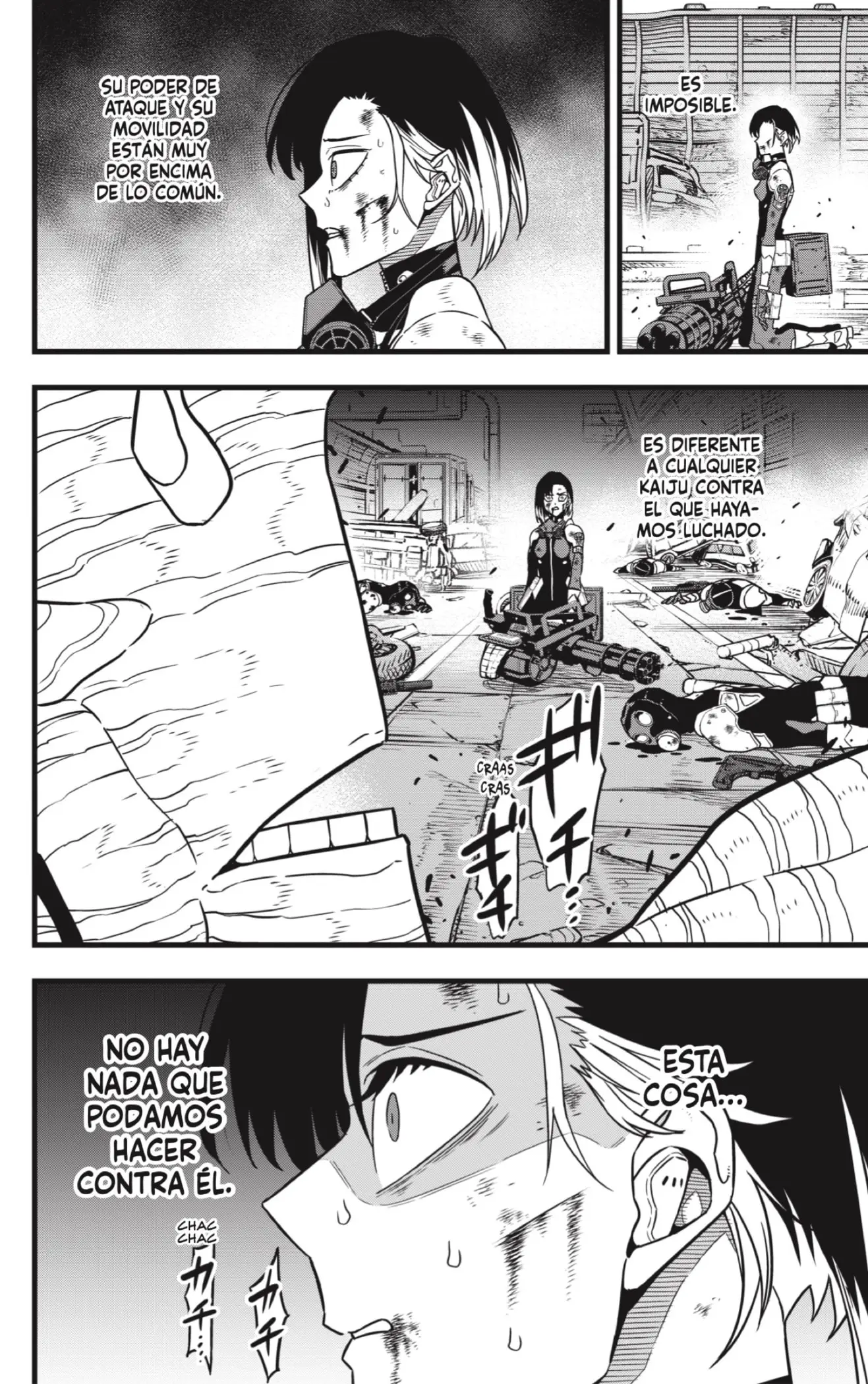 Kaiju No. 8 capítulo 82, página 4