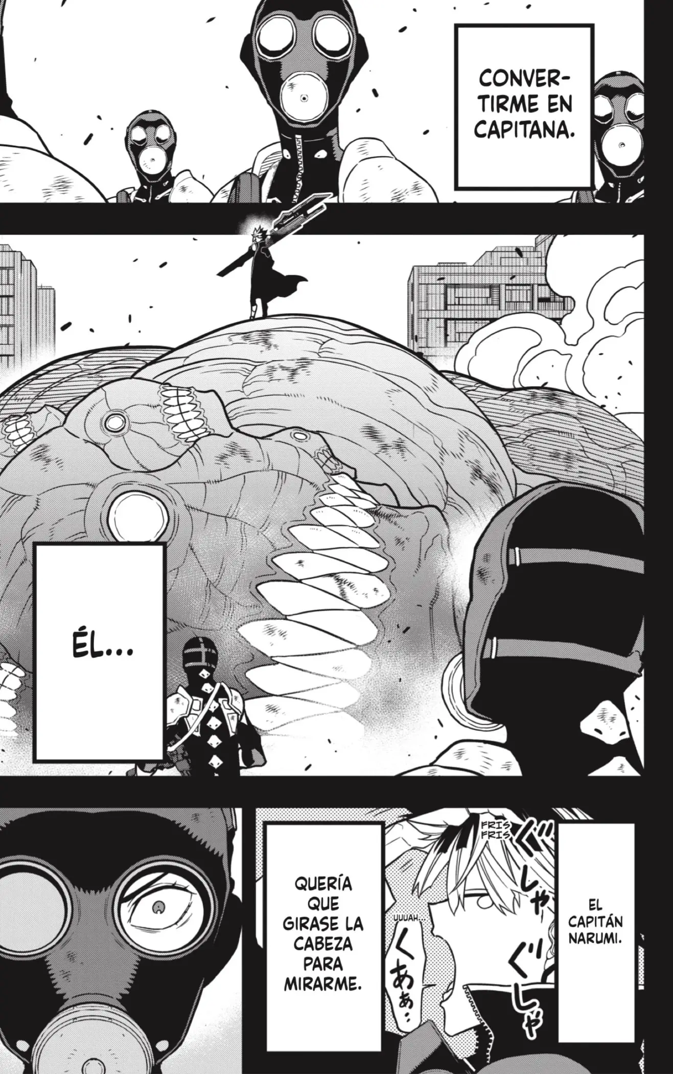 Kaiju No. 8 capítulo 82, página 9