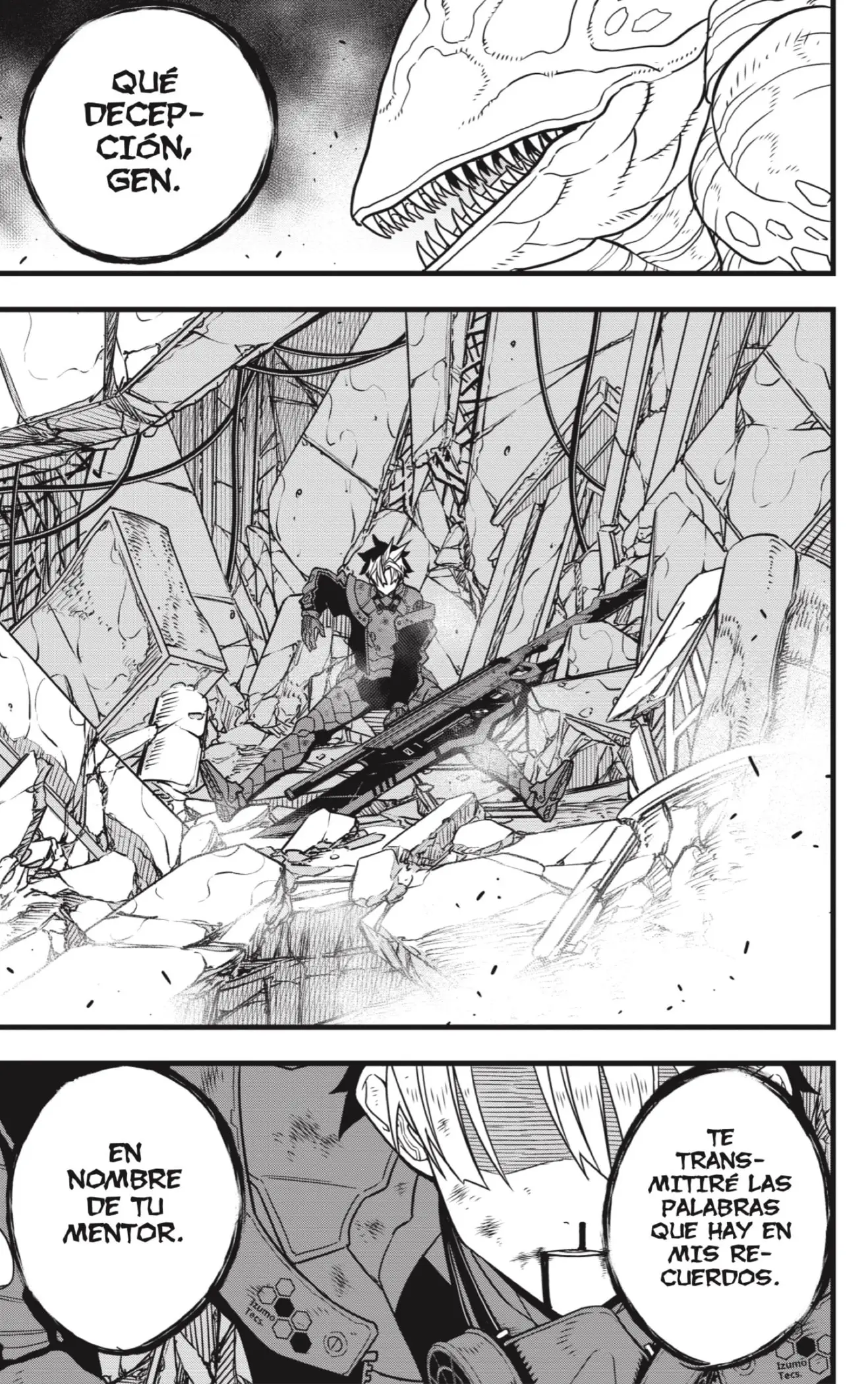 Kaiju No. 8 capítulo 86, página 15