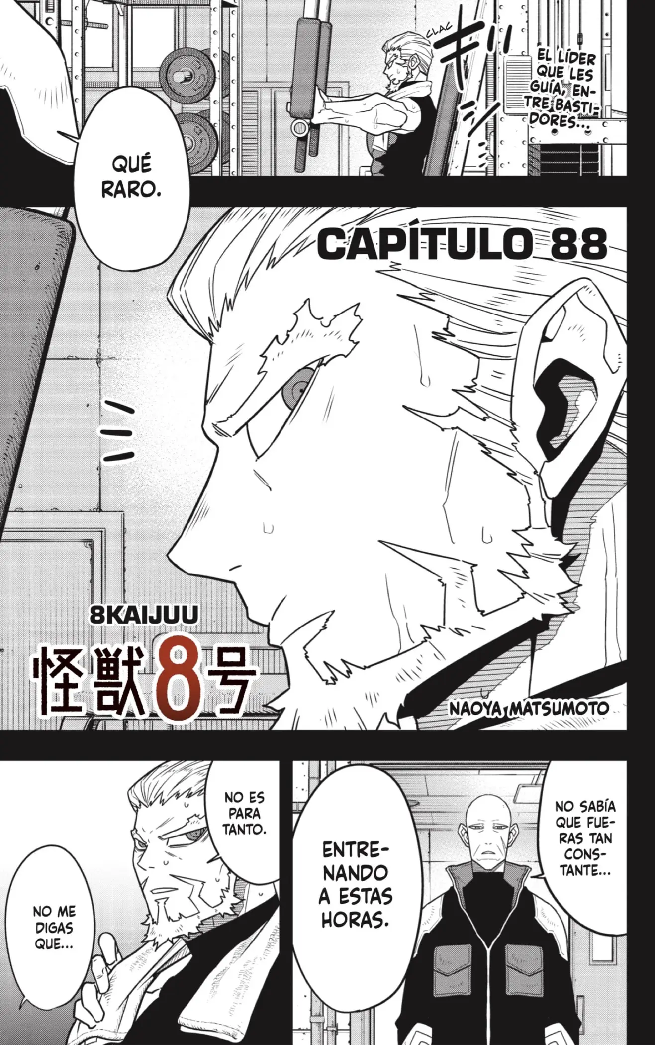 Kaiju No. 8 capítulo 88, página 1