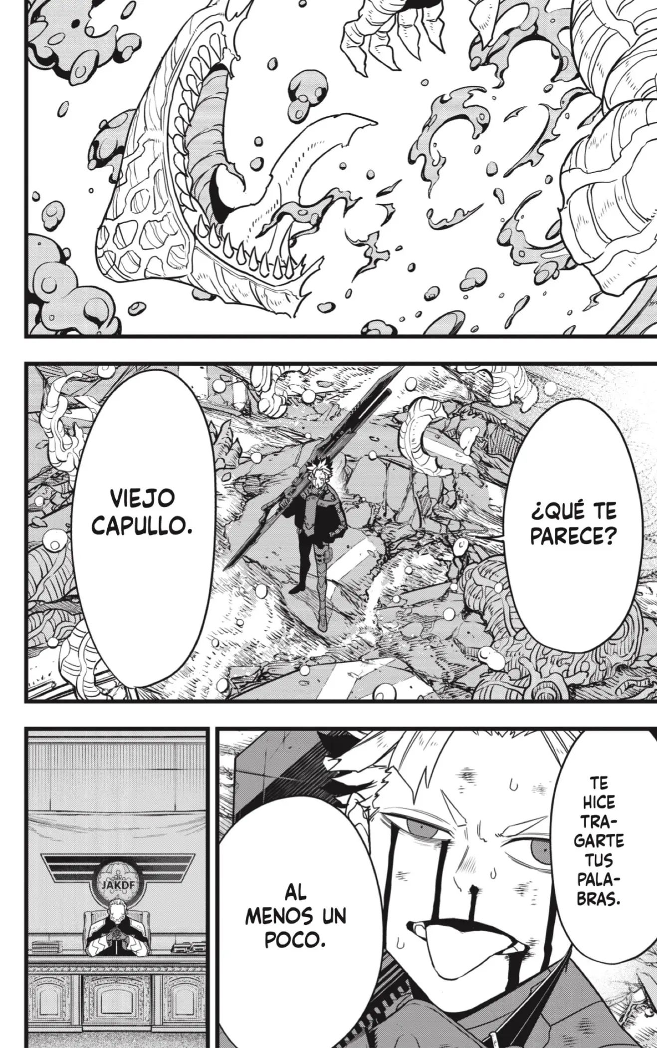 Kaiju No. 8 capítulo 88, página 6