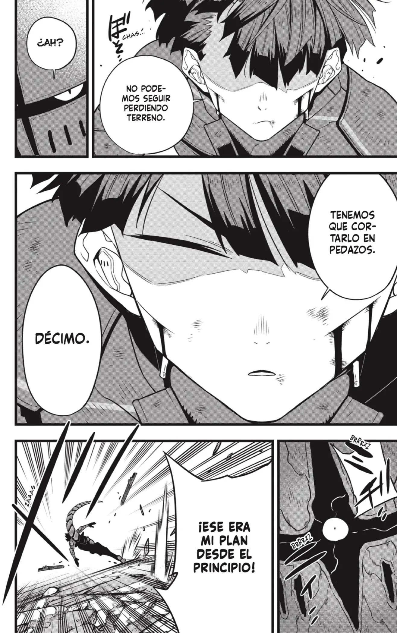 Kaiju No. 8 capítulo 89, página 8